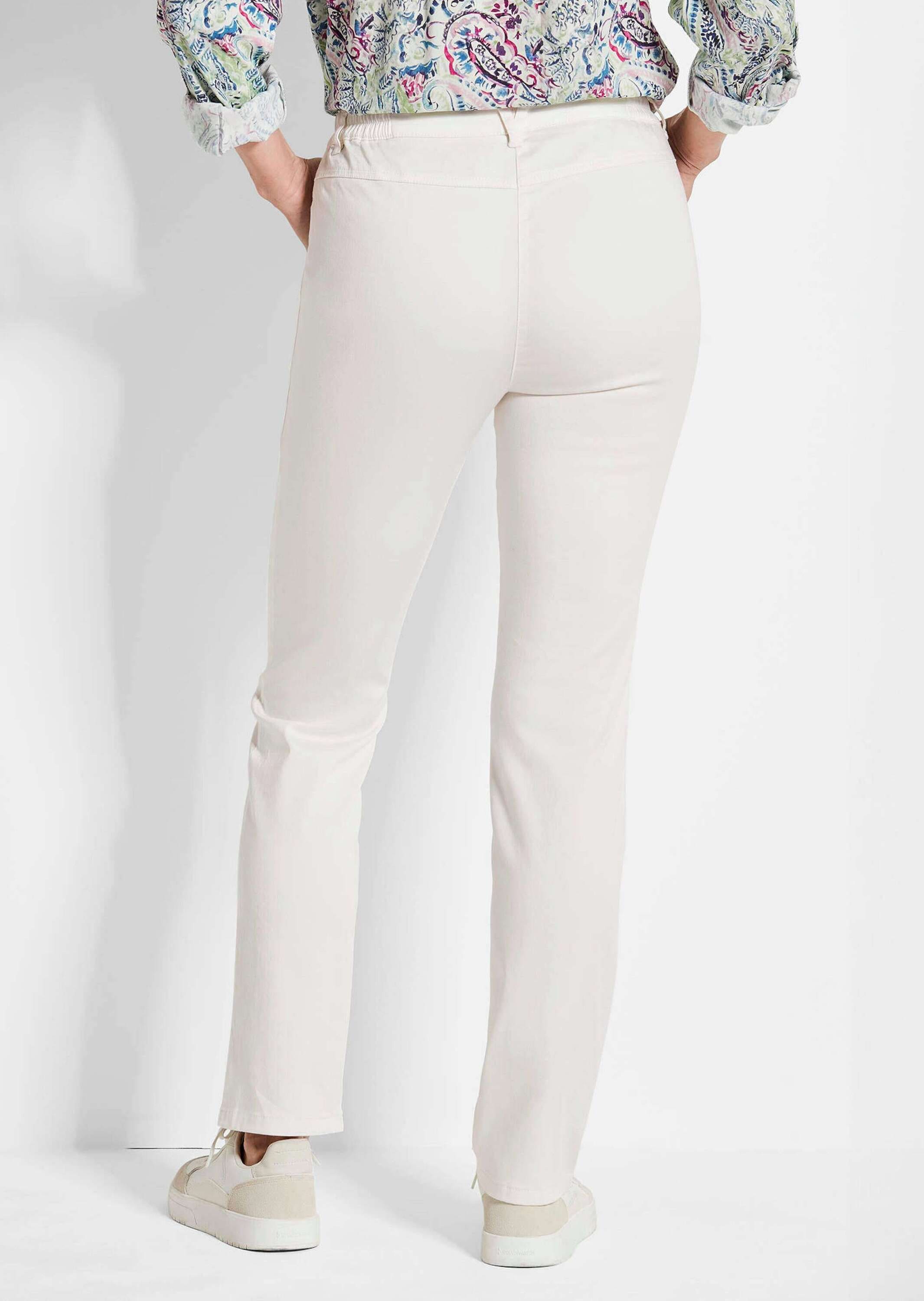 GOLDNER Stoffhose »Baumwollhose ANNA Leichte Baumwoll-Hose ANNA«