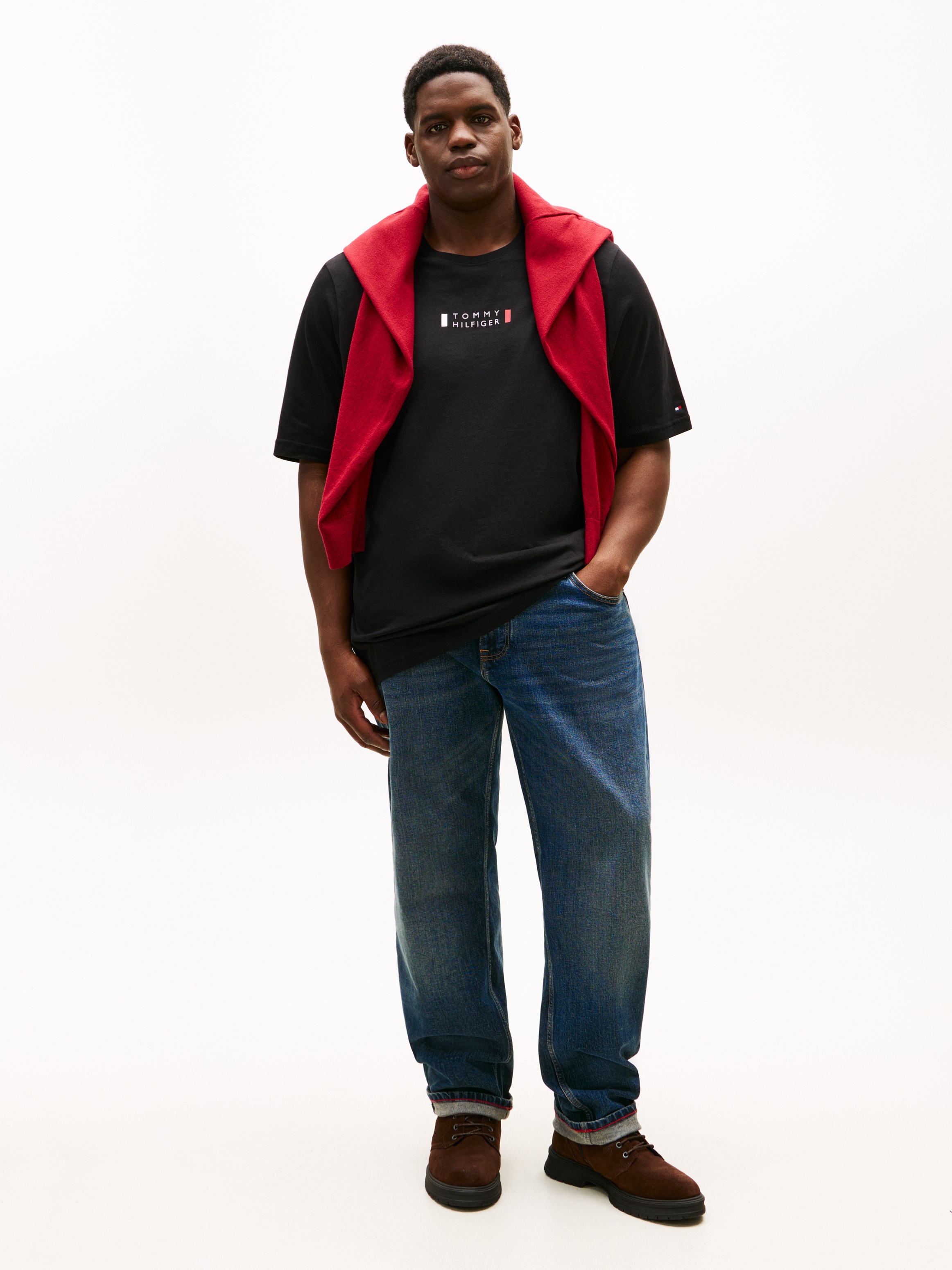 Tommy Hilfiger Big & Tall T-Shirt »BT-BRAND LOVE SMALL CENTER«