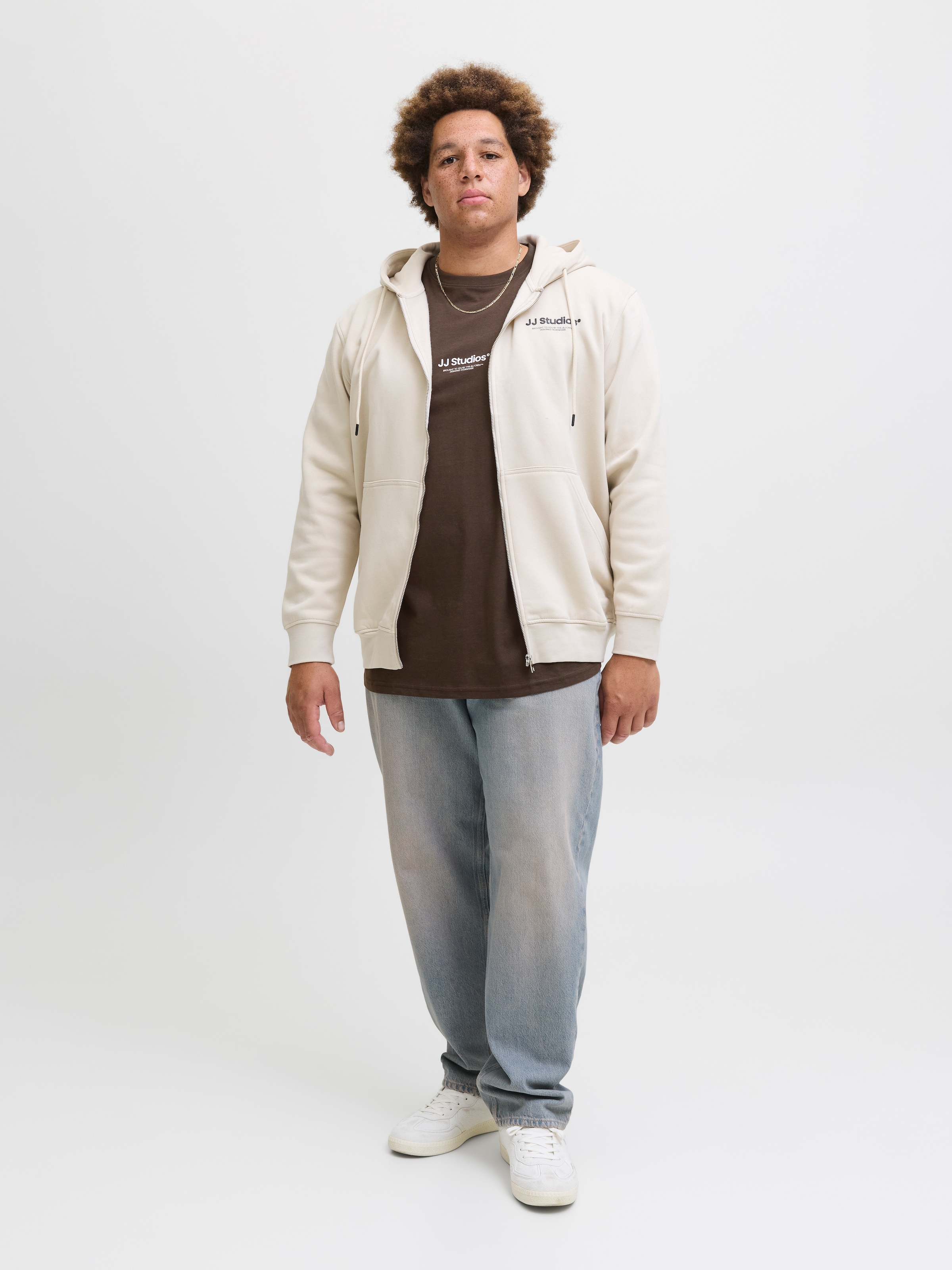 Jack & Jones PlusSize T-Shirt »JJESOHO TEE SS CREW NECK NOOS PLS«
