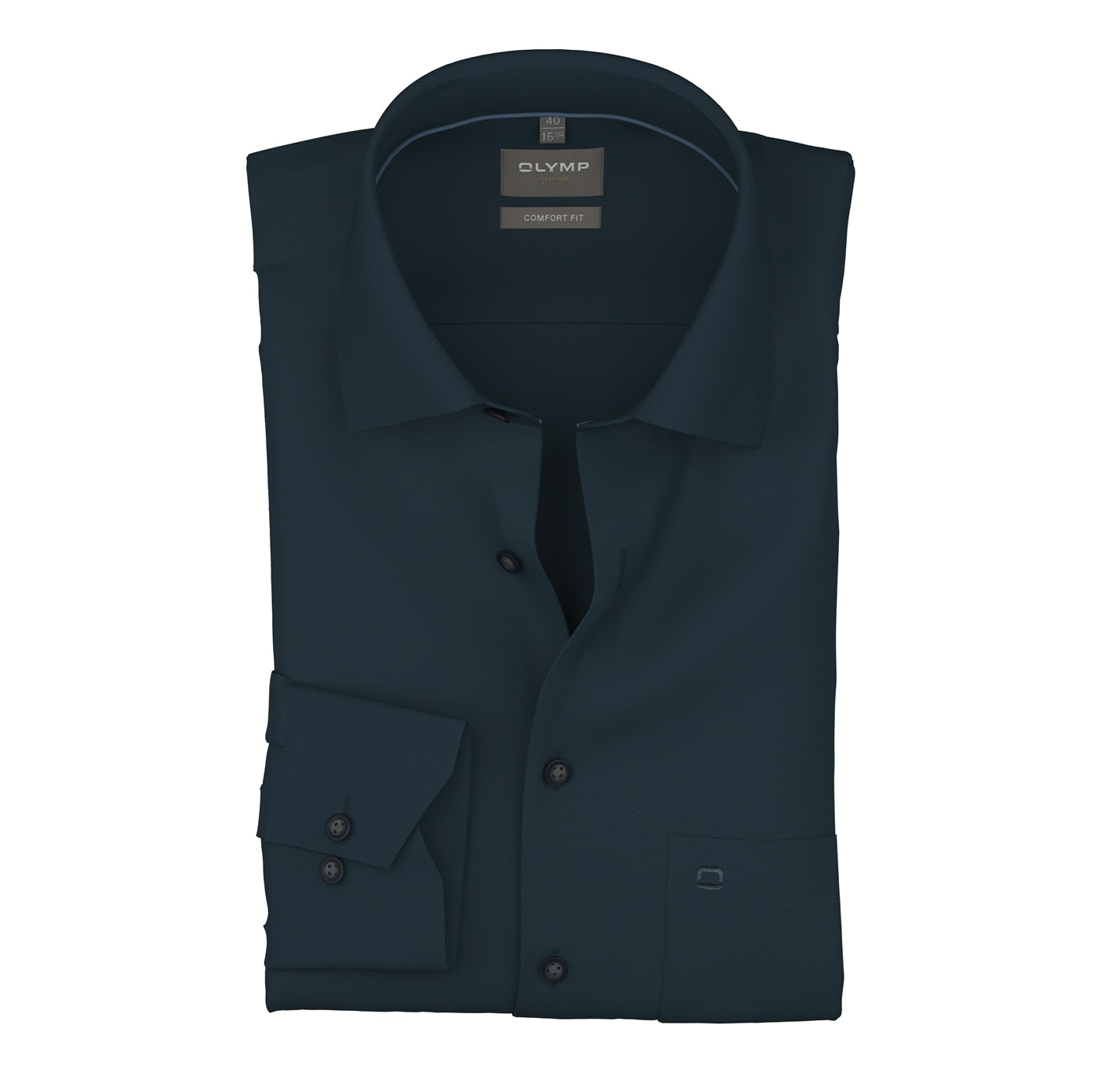 OLYMP Langarmhemd »Luxor« Businesshemd, comfort fit, New-Kentkragen