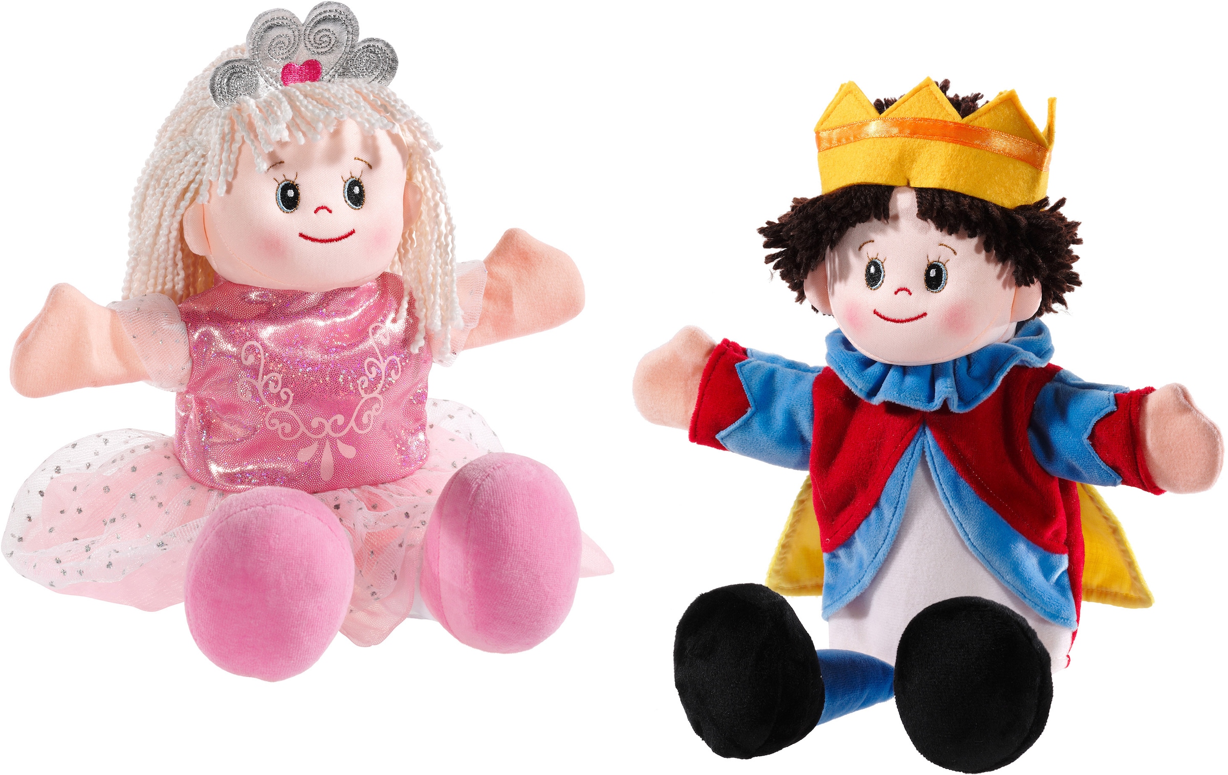 Handpuppe »Poupetta - Prinzessin und Prinz«, (Set, 2 tlg.)