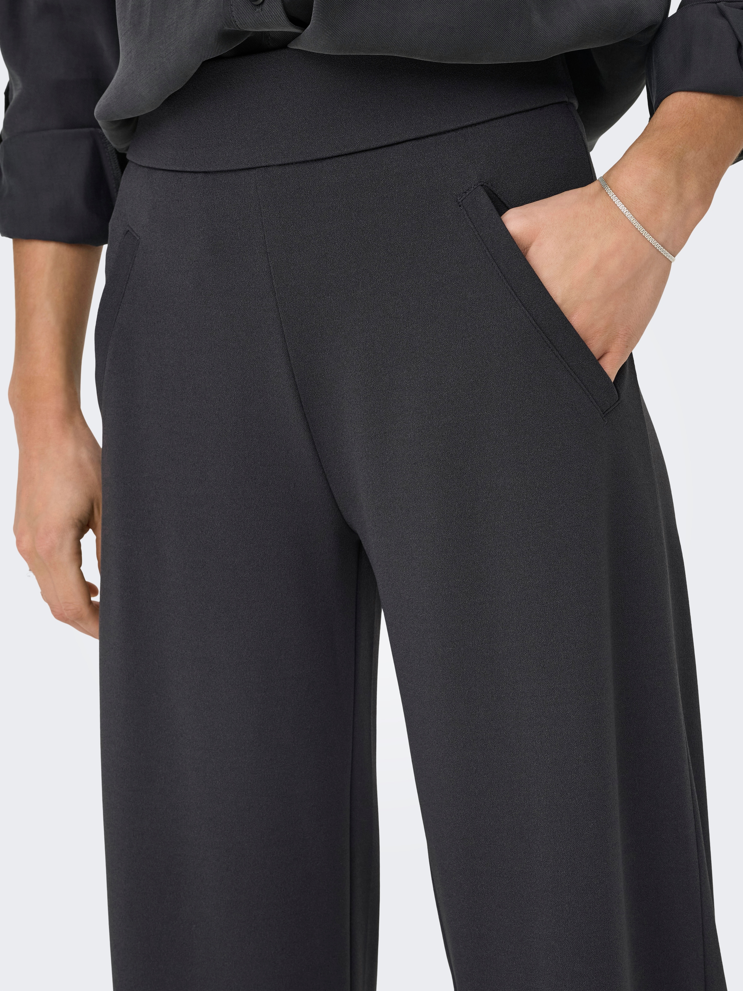JDY Schlupfhose »JDYLOUISVILLE CATIA WIDE PANT JRS NOOS«, hinten mit elastischem Bündchen