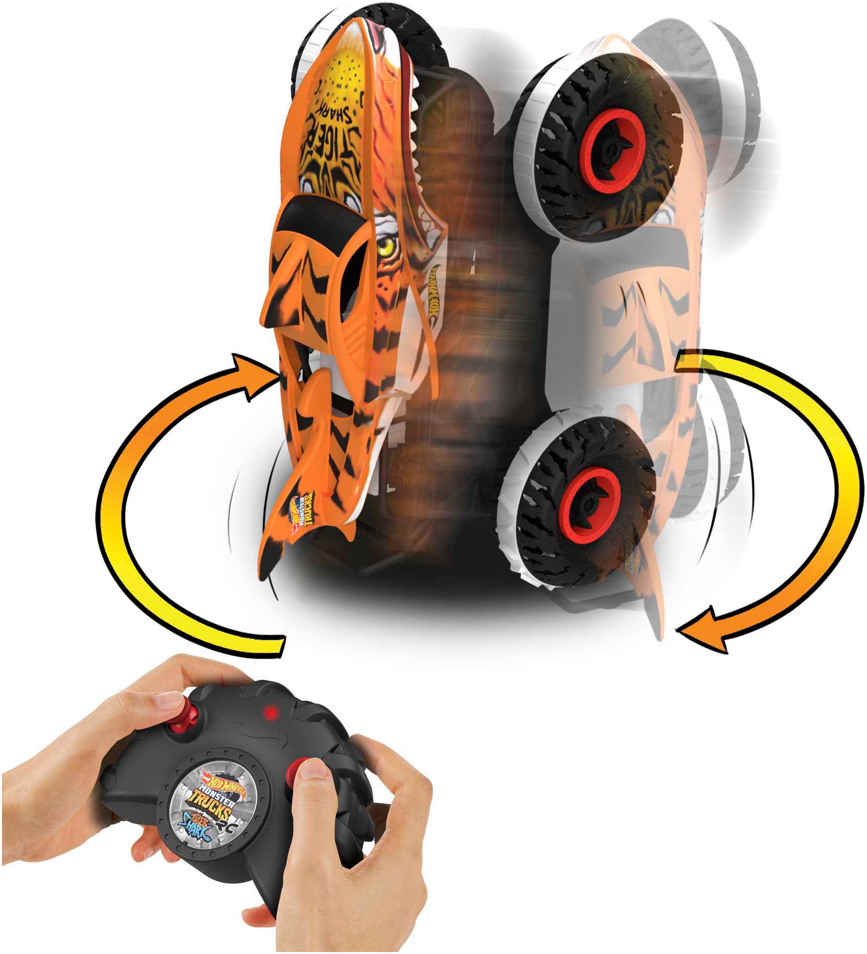 Hot Wheels RC-Auto »Tiger Shark Monster Truck«
