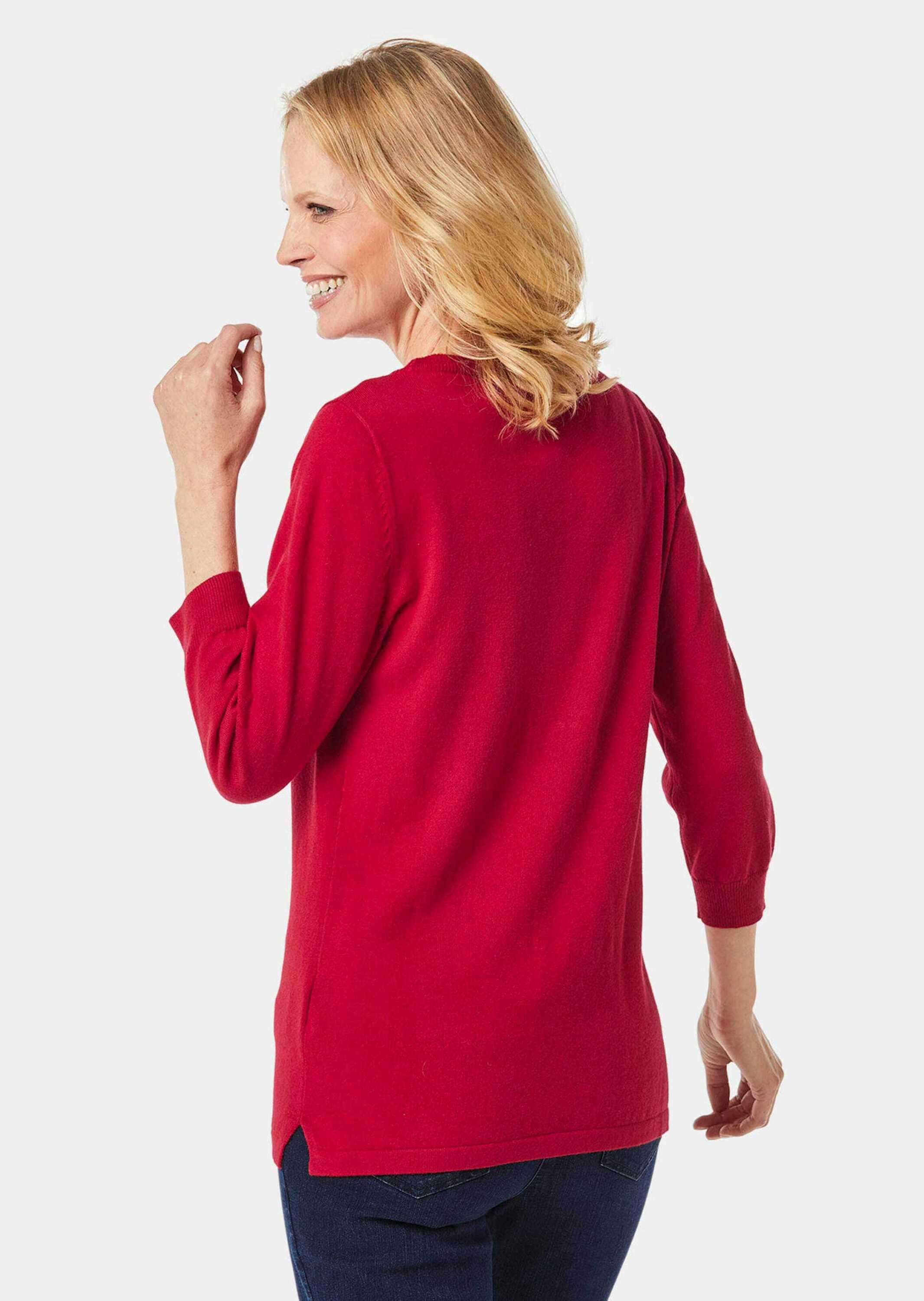 GOLDNER Strickpullover »Pullover aus hochwertigem Garn«