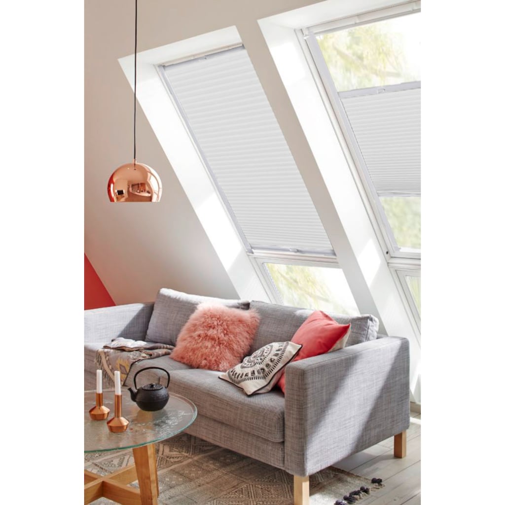 sunlines Dachfensterplissee »StartUp Style Honeycomb TL«, Lichtschutz, verspannt