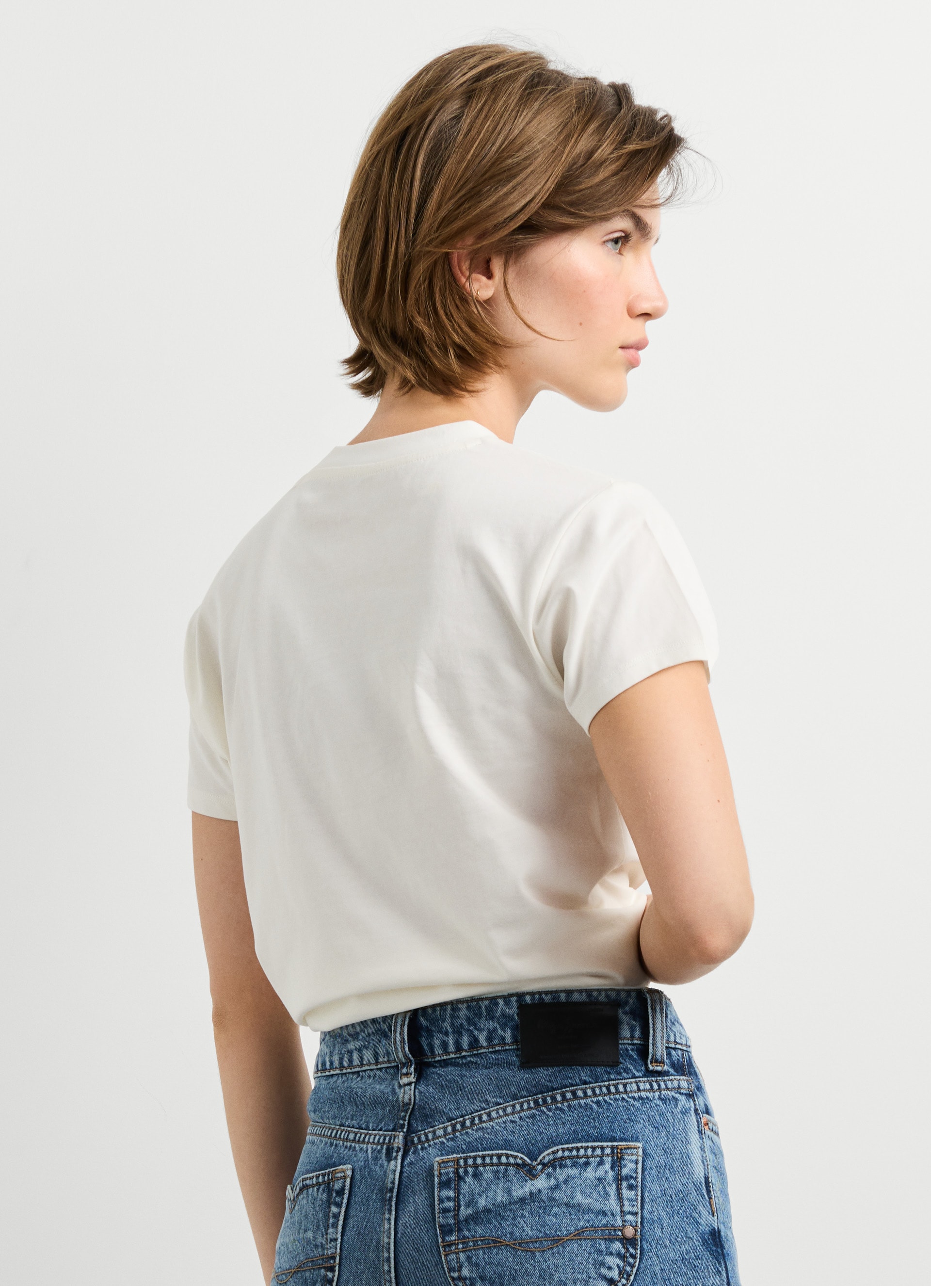 Pepe Jeans T-Shirt »BEATRISA« mit Frontprint, Rundhals