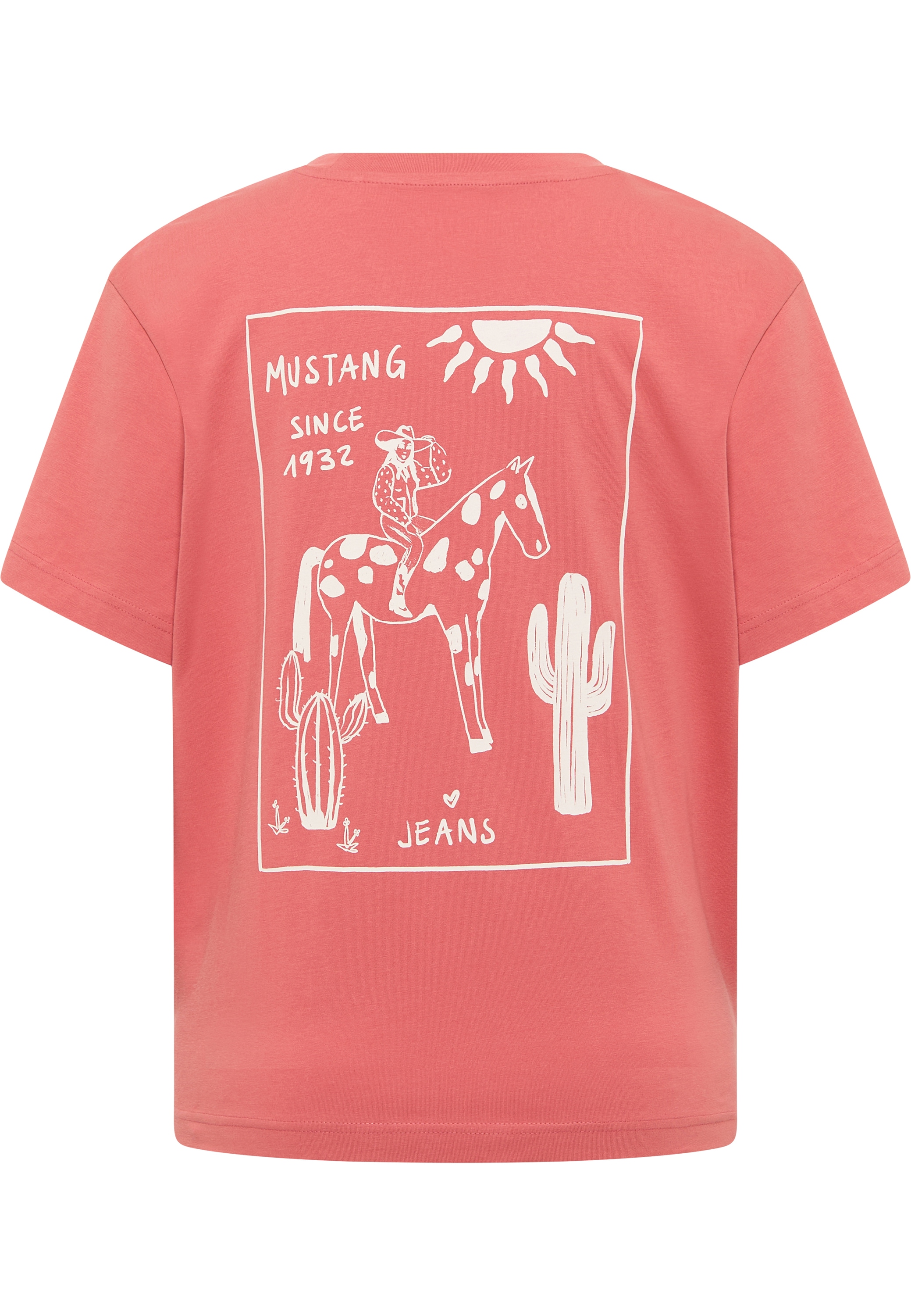 MUSTANG Kurzarmshirt »Damen Style Floris«