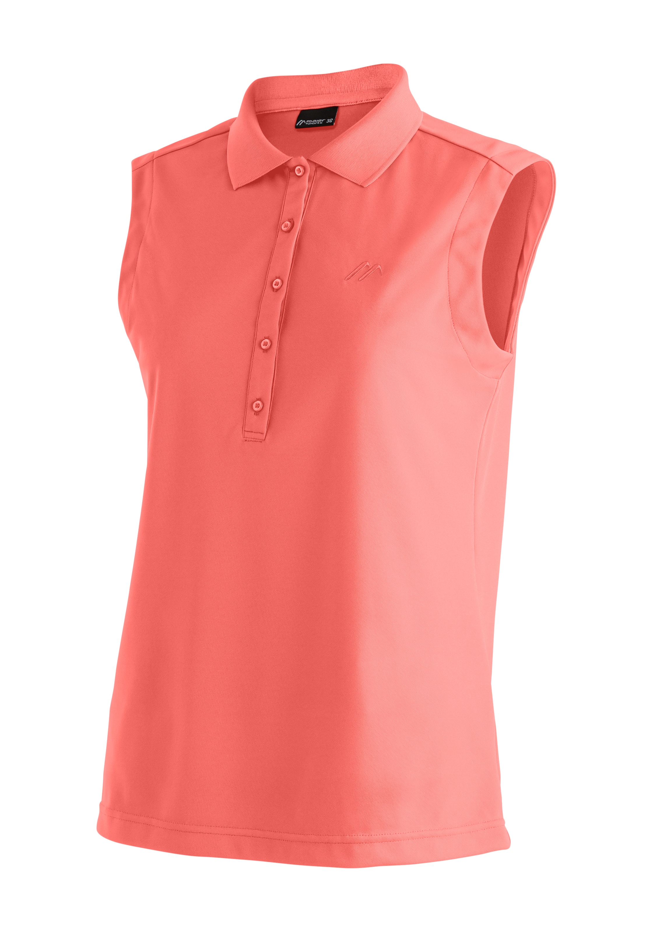 Maier Sports Poloshirt »Ulrike sleeveless« Damen Polo, leichtes Shirt, ärmelloses Funktionsshirt, Regular Fit