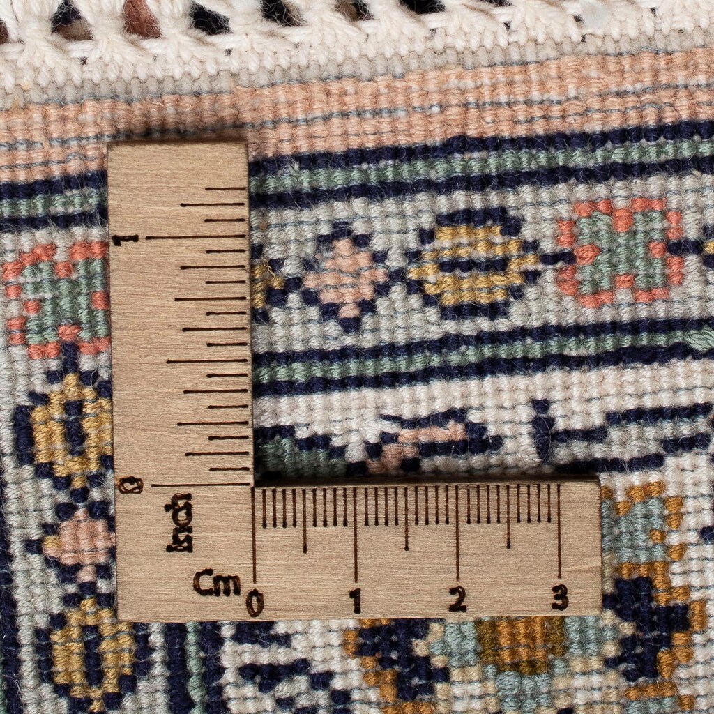 morgenland Seidenteppich »Seidenteppich - Kaschmir Seide - 95 x 64 cm - mehrfarbig«, rechteckig