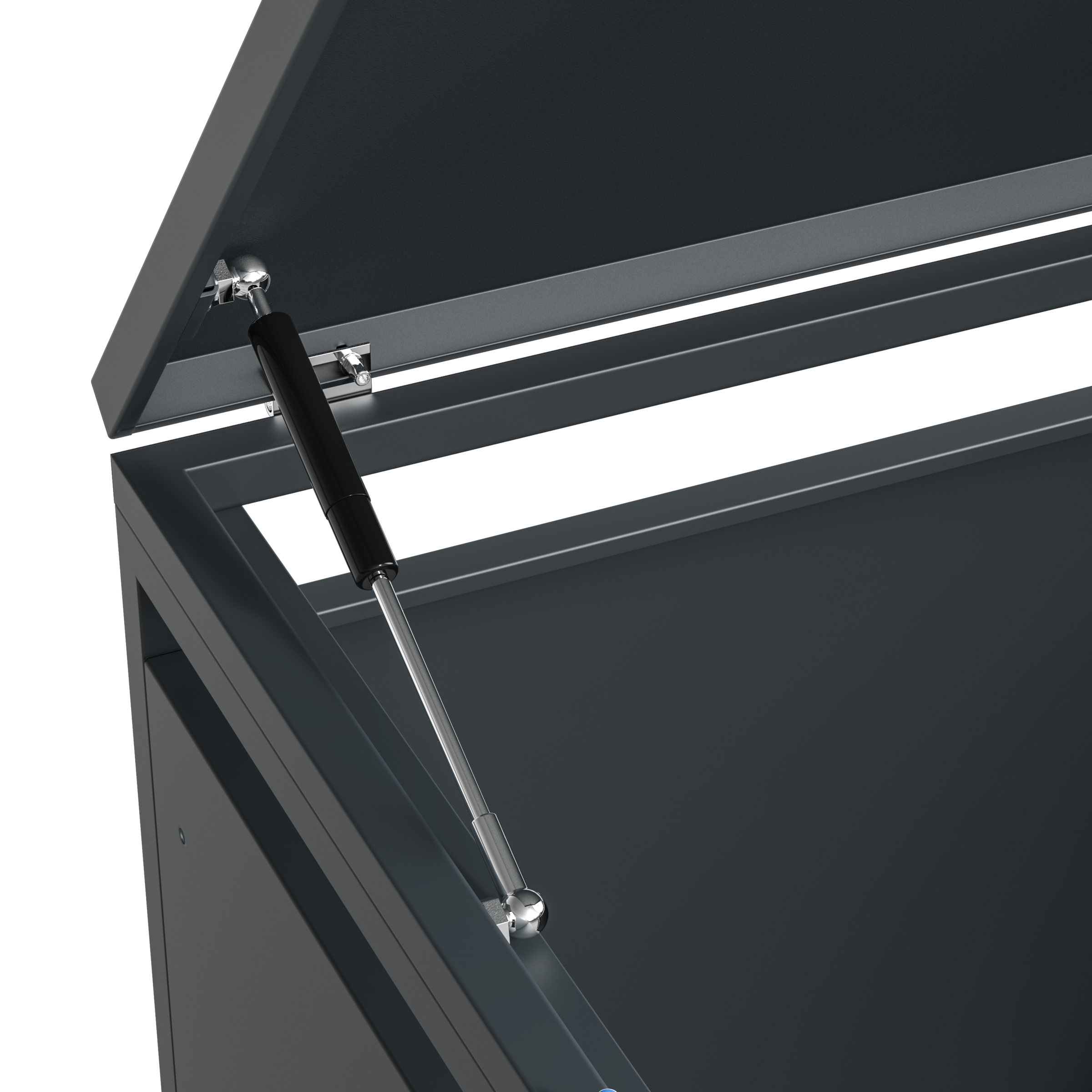 WESTMANN Mülltonnenbox »Lacina« Platz für 1 Mülltonne 240 L, BxHxT: 68x80x116 cm