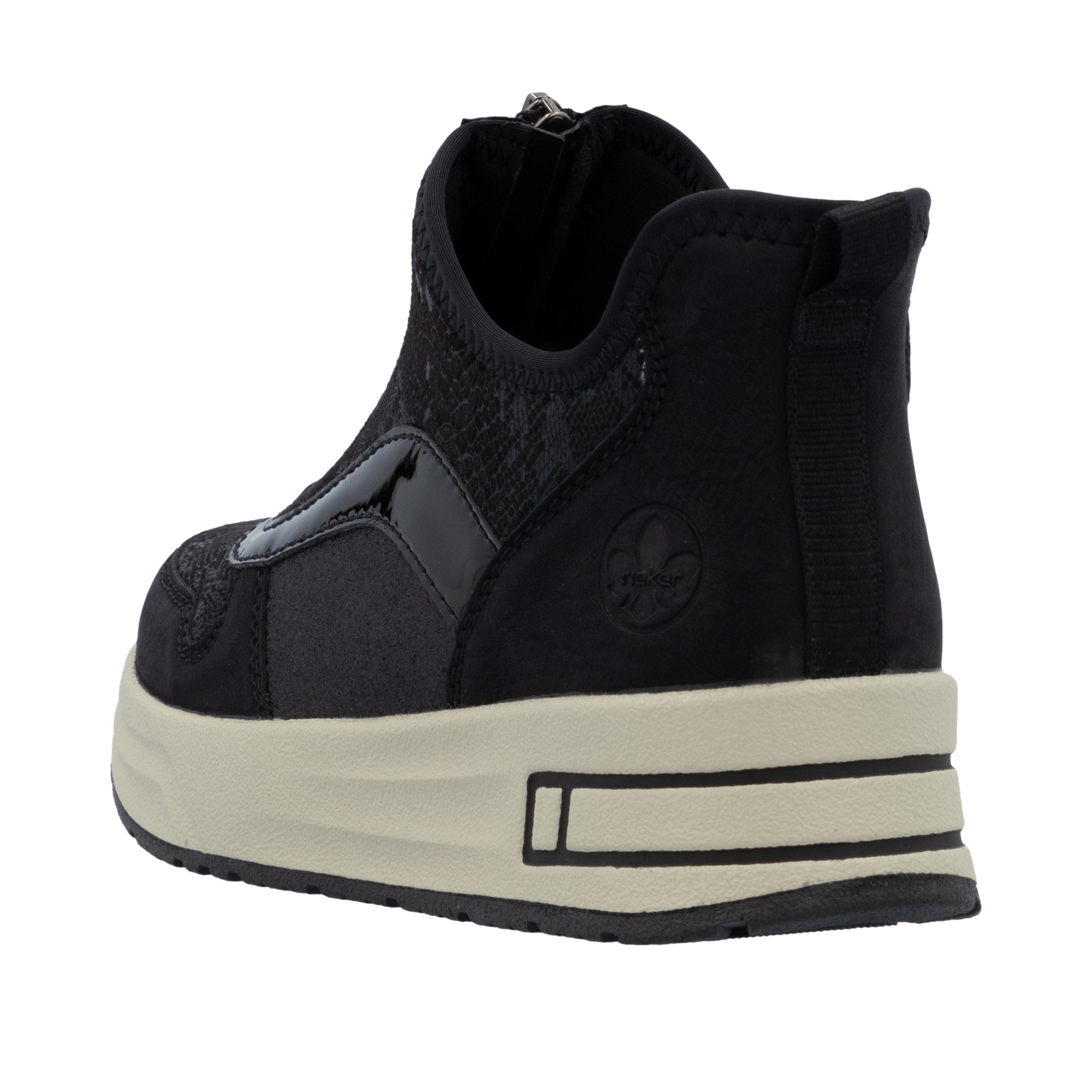 Rieker Sneaker »Ready2GO«  Plateauboots, Stiefelette, High-Top-Sneaker mit Vorderreißverschluss