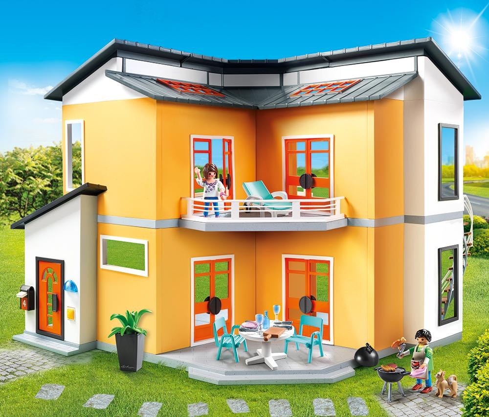 Playmobil® Konstruktions-Spielset »Modernes Wohnhaus (9266), City Life«, Made in Germany
