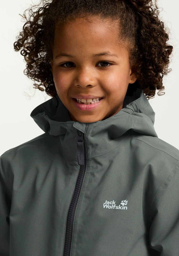 Jack Wolfskin Winterjacke »SNOW DAYS JKT KIDS«, mit Kapuze