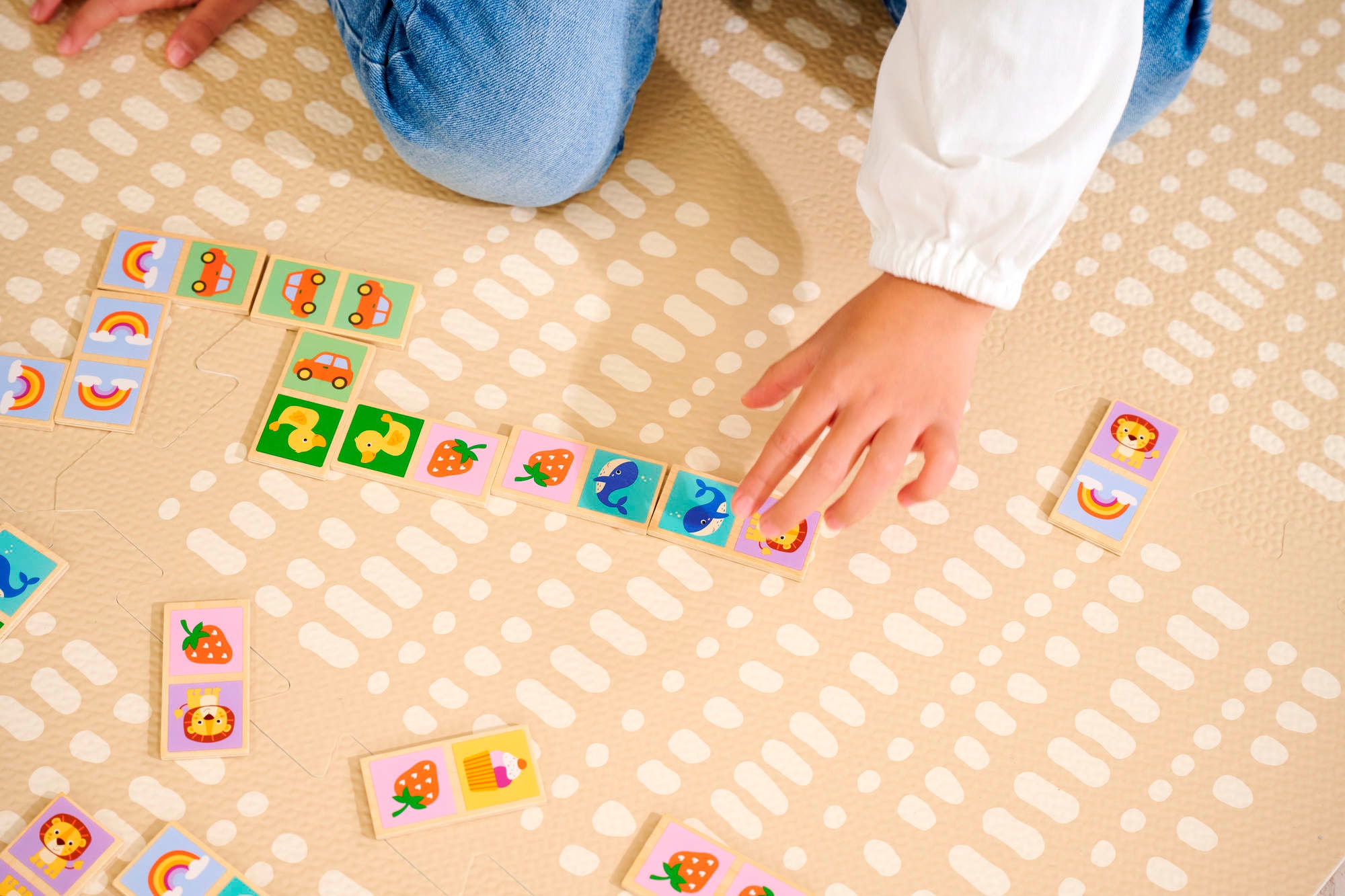 Eichhorn Spiel »Domino und Fädelspiel«