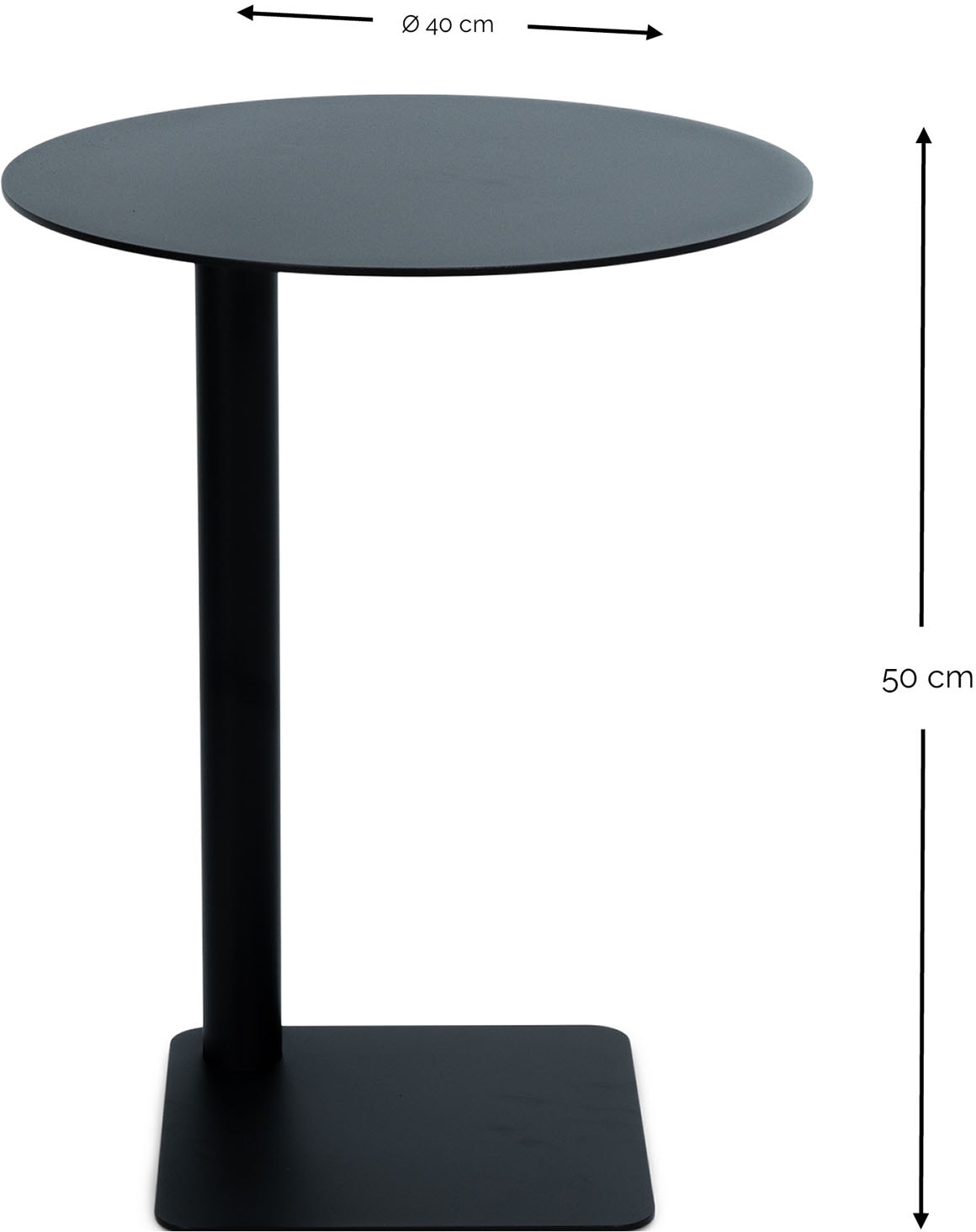 Spinder Design Beistelltisch »SUNNY 50« Beistelltisch aus Stahl