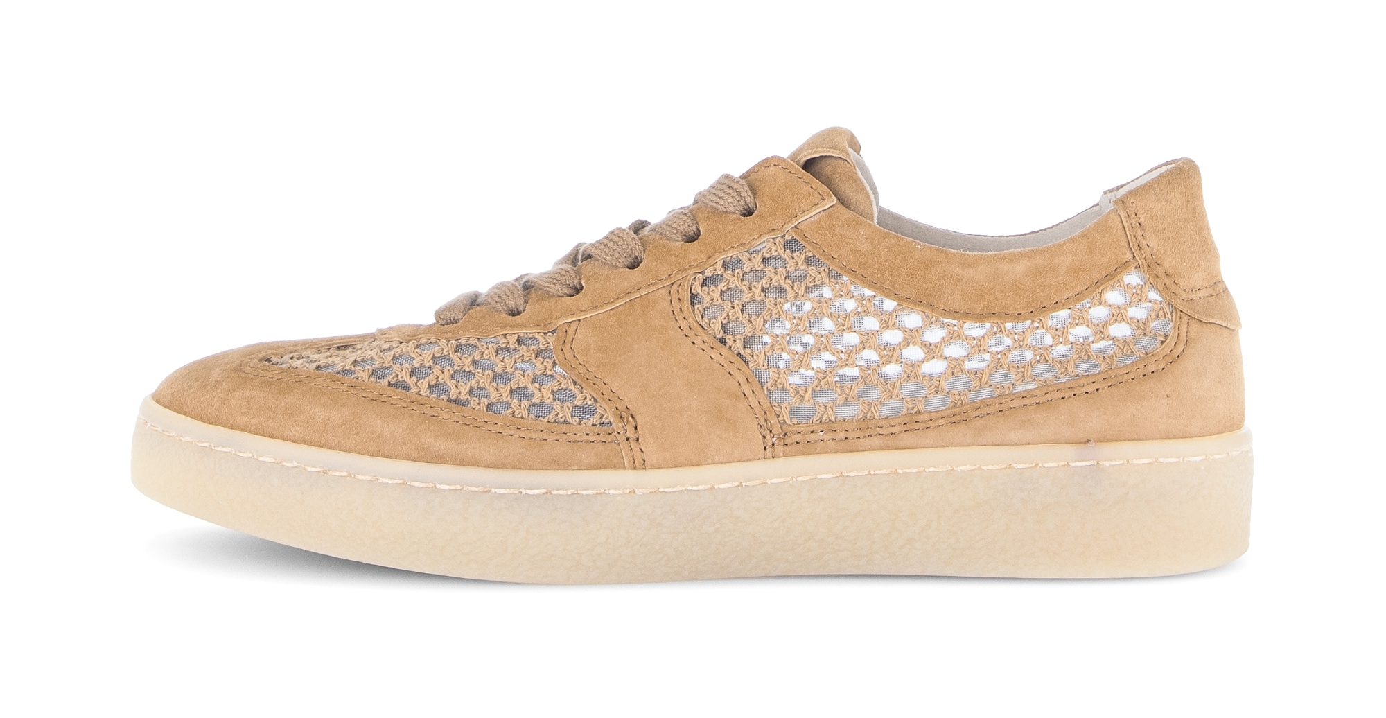 Gabor Plateausneaker  Freizeitschuh, Halbschuh, Schnürer, Kontrastbesatz