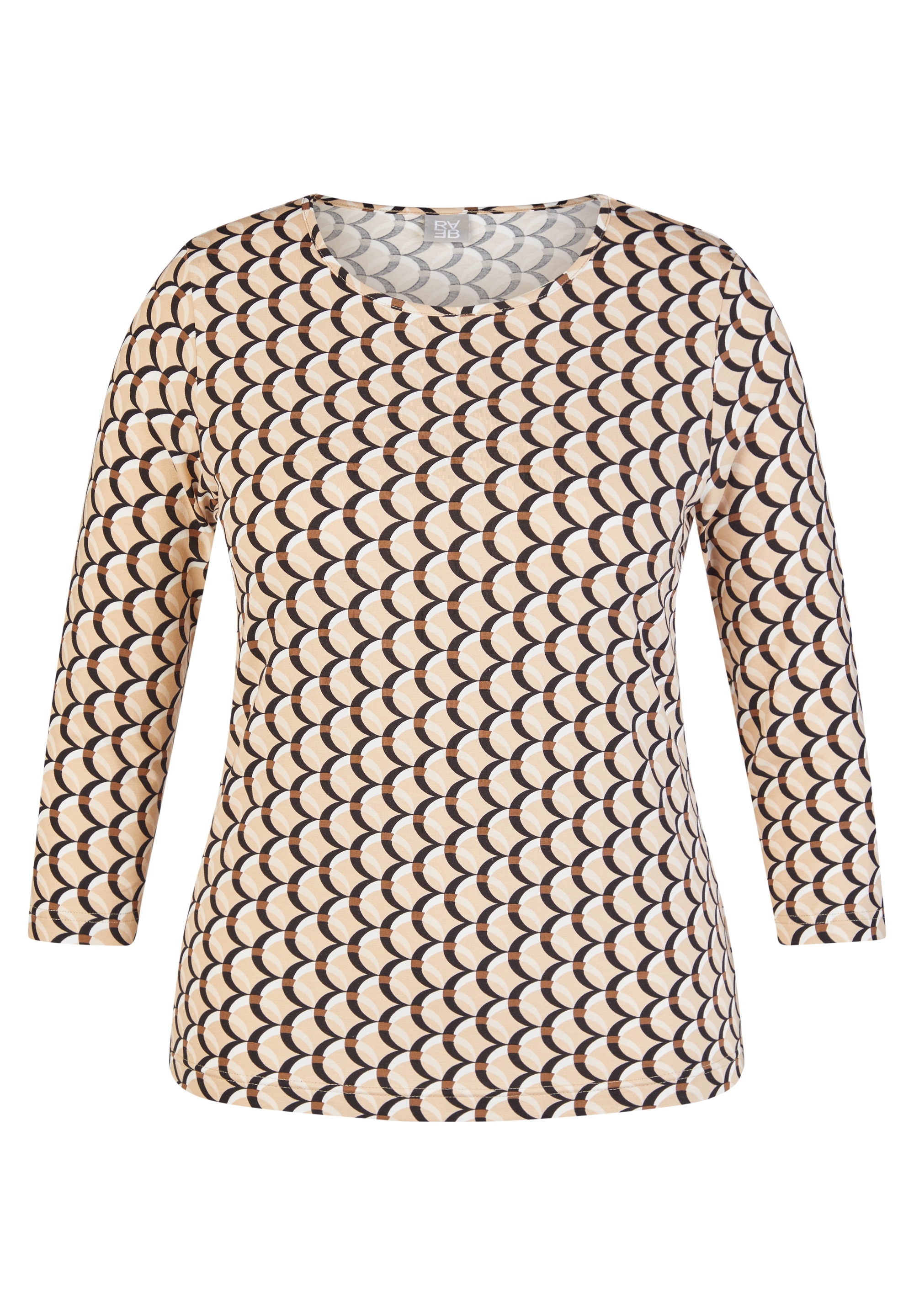 Rabe 3/4-Arm-Shirt mit All-Over Print