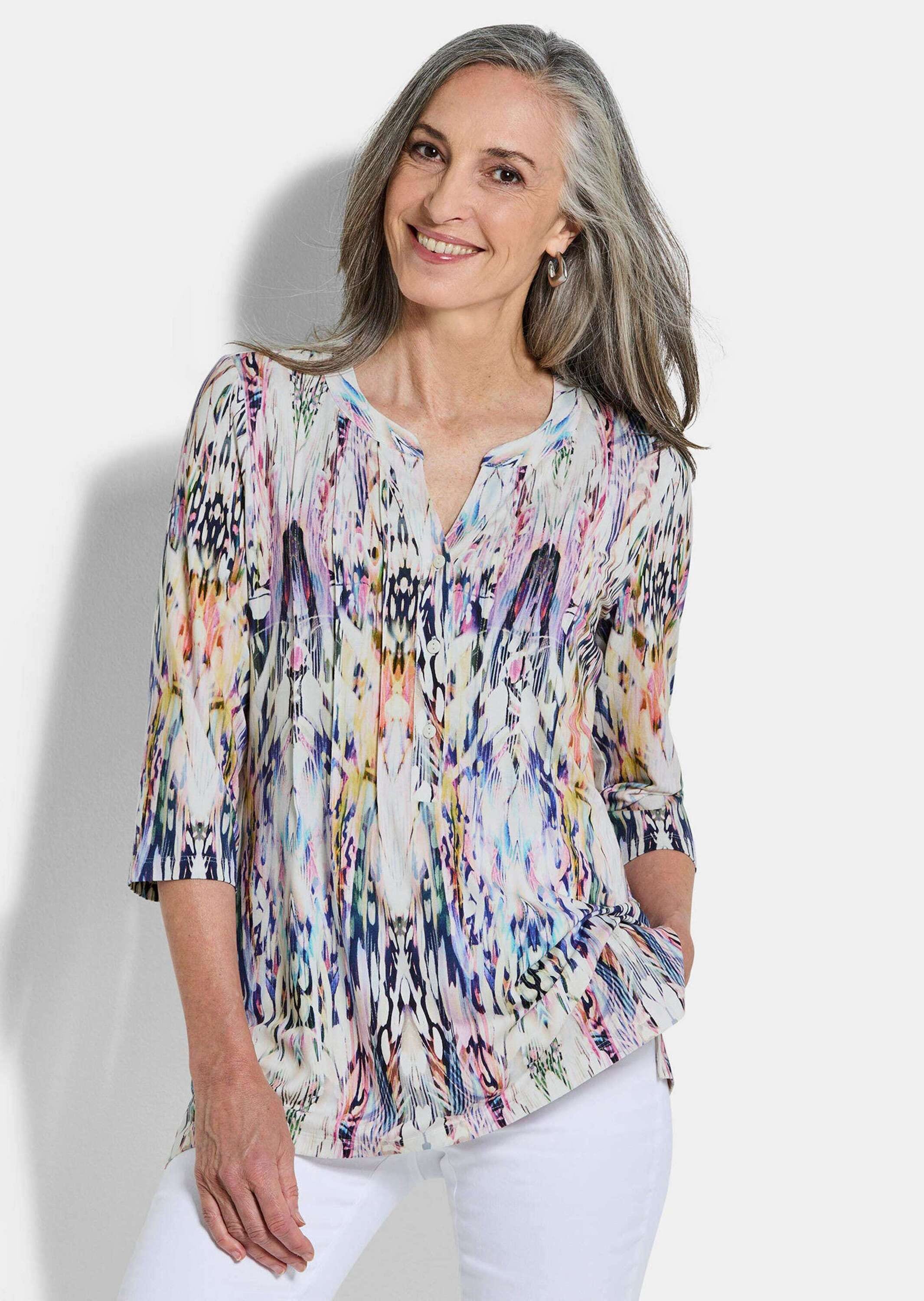 GOLDNER Tunika »Tunika aus weichem Viskose-Jersey«