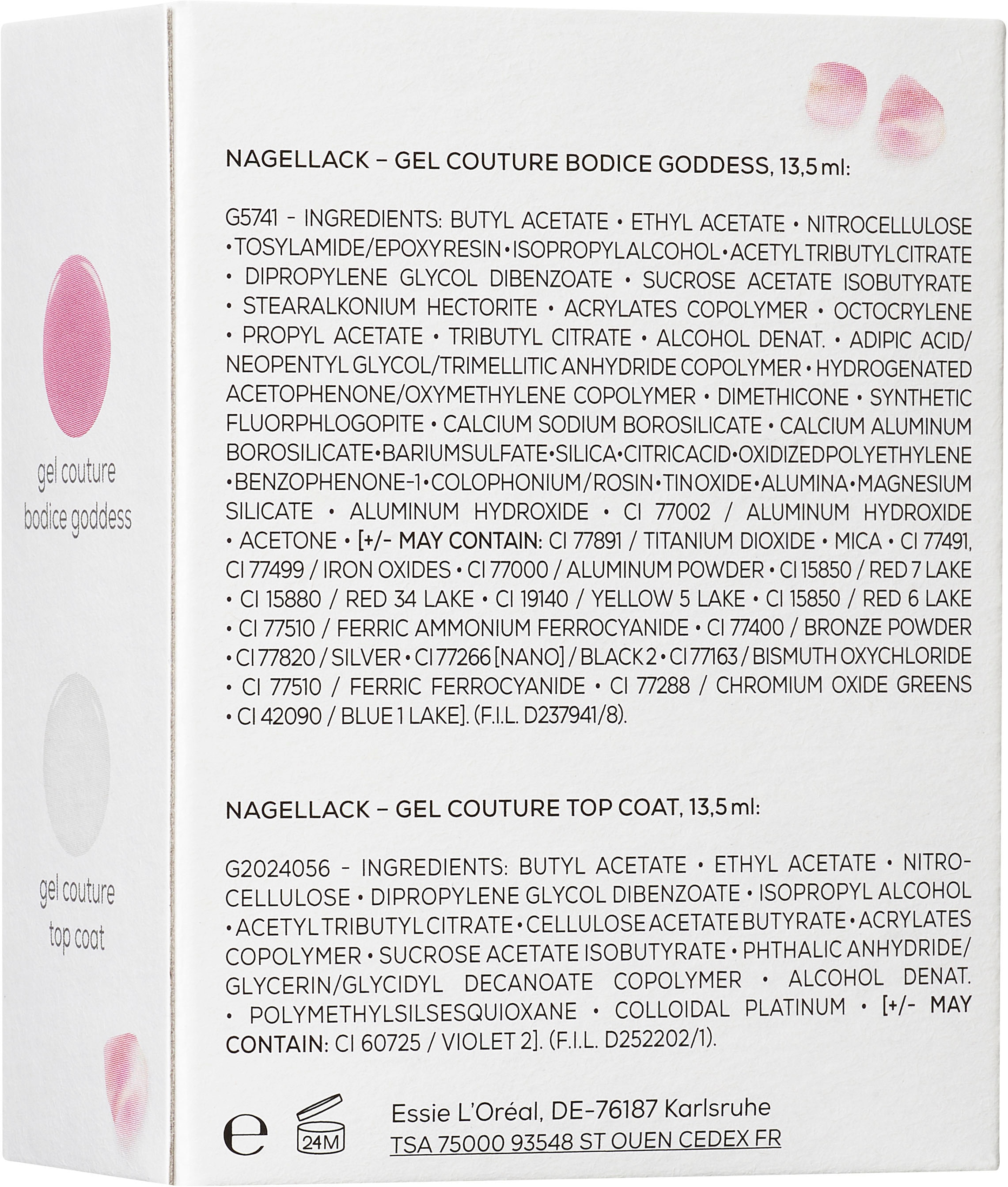 essie Nagellack-Set »Nagellack gel couture Routine Set«