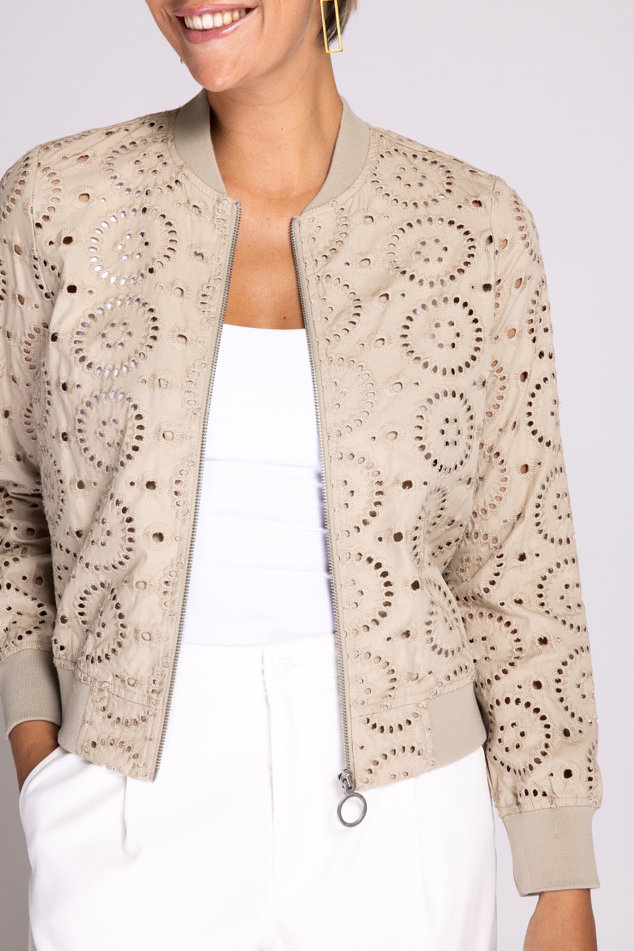 Zhrill Blouson, in Unifarbe