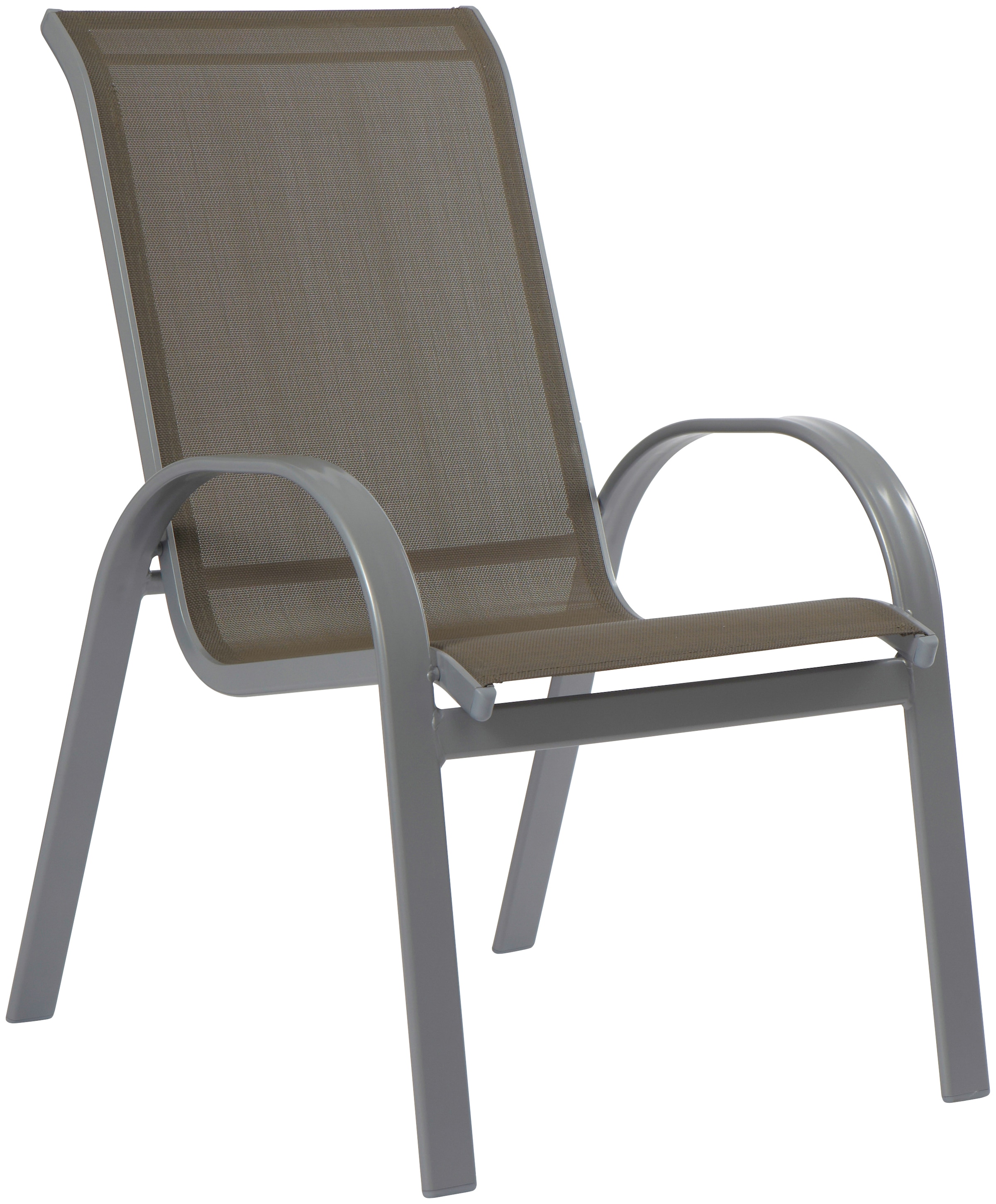 »Amalfi«, Tisch (5 online bei tlg.), Alu/Textil 90x120-180 ausziehbar OTTO 4 cm, MERXX Sessel, Garten-Essgruppe