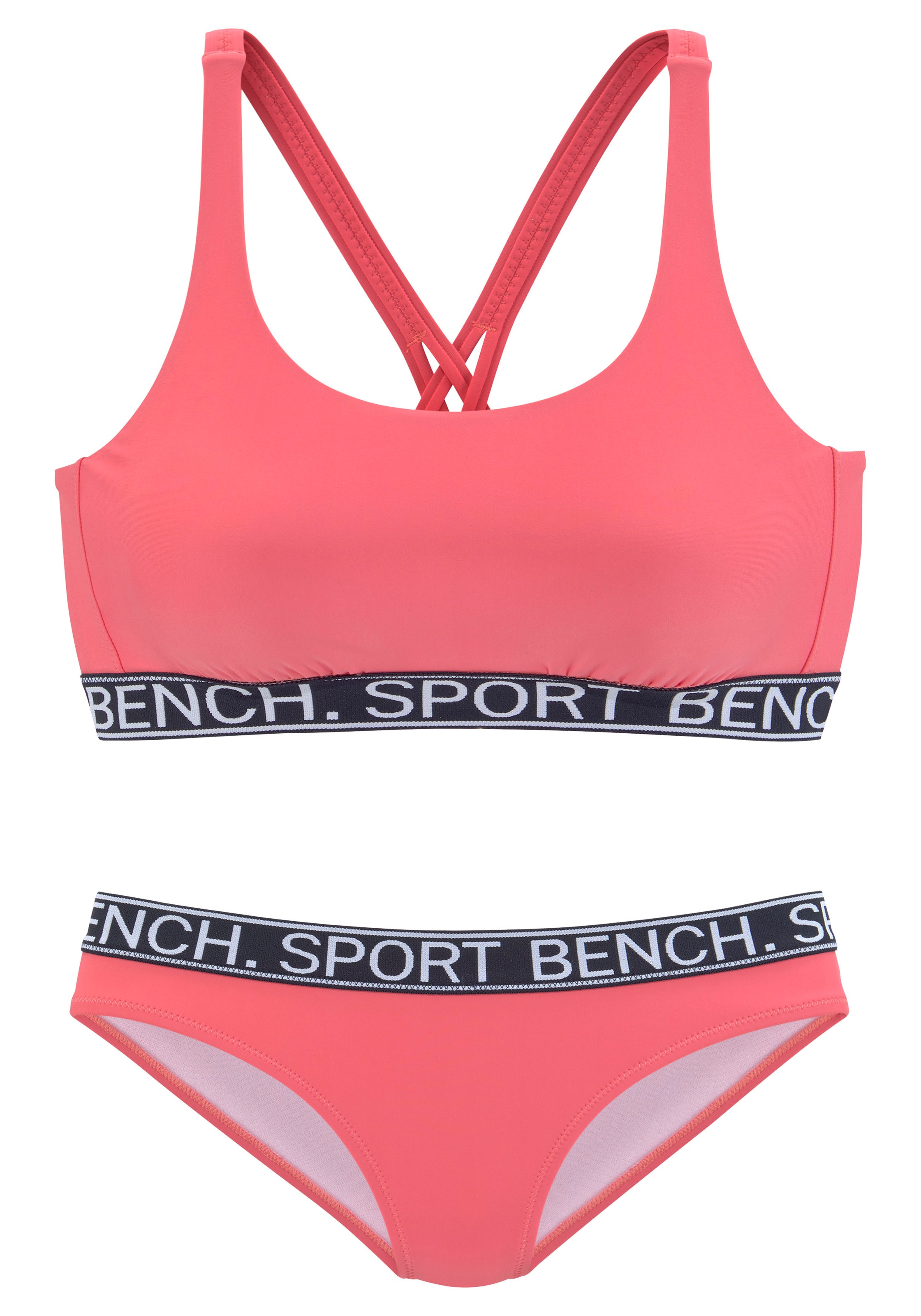 Bench. Bustier-Bikini »Yva«, mit Bench-Schriftzug