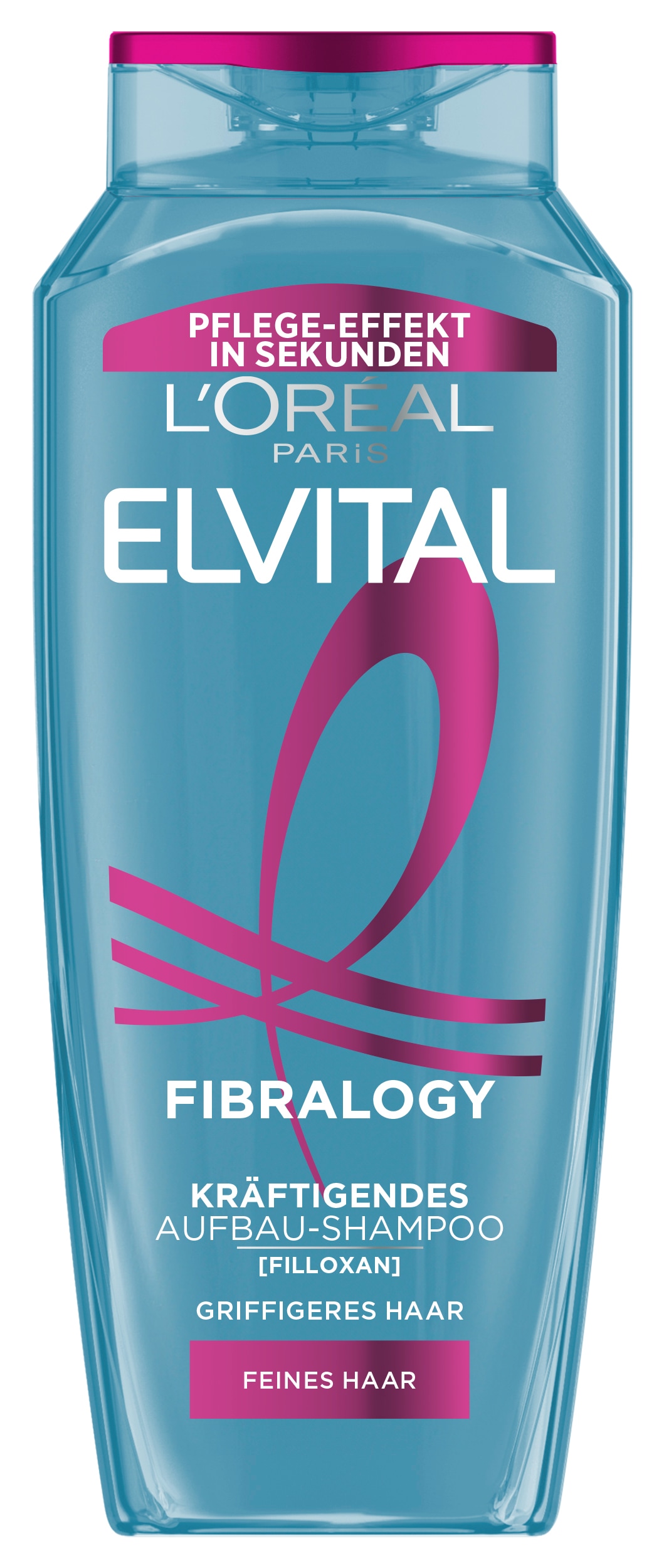 L'ORÉAL PARIS Haarshampoo »L'Oréal Paris Elvital Fibralogy Shampoo« Für feines Haar, mit dem Wirkstoff Filloxane, sichtbar volleres Haar.