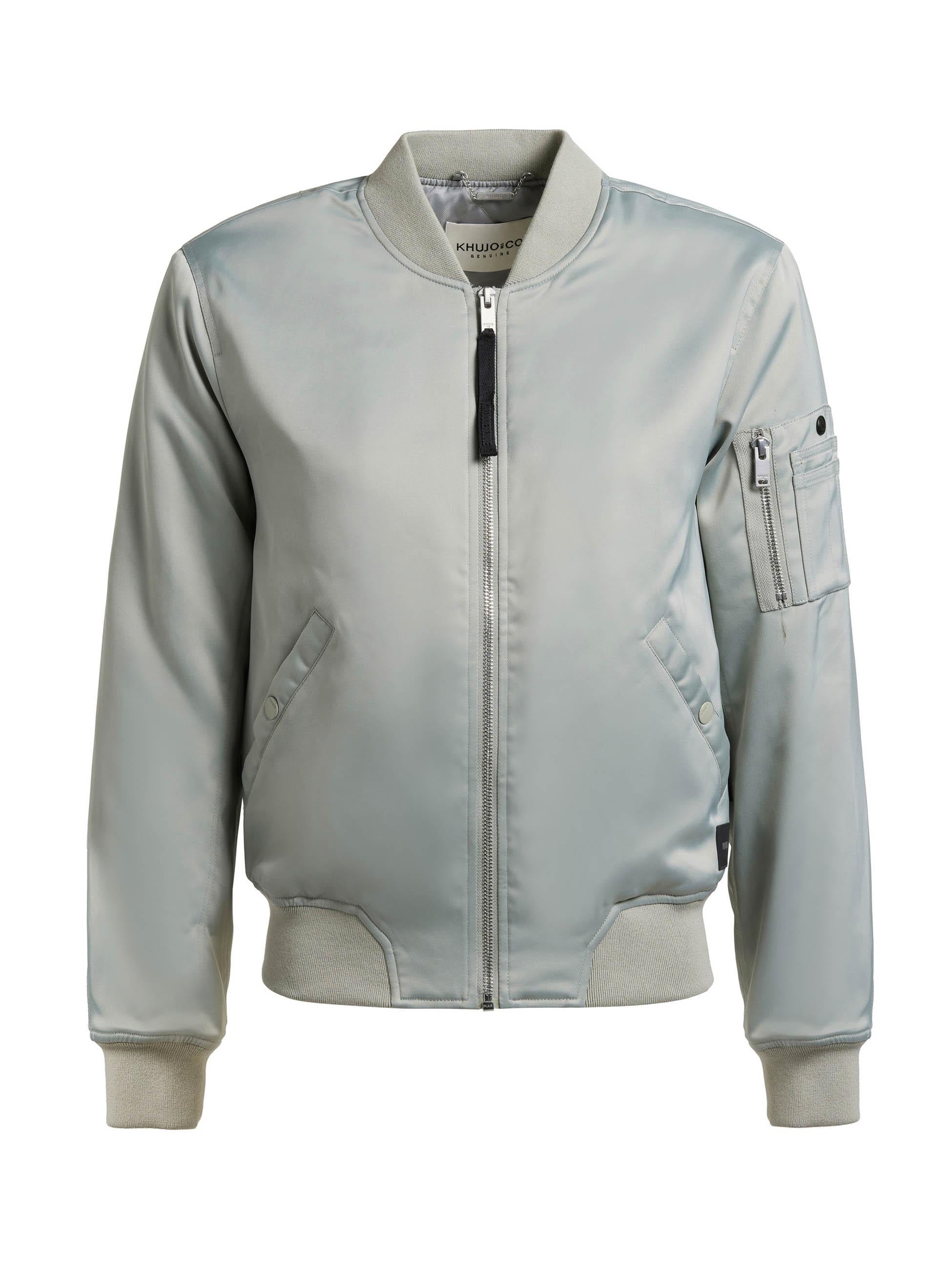 khujo Bomberjacke »Bomberjacke Beth« ohne Kapuze Seidig glatte Blousonjacke