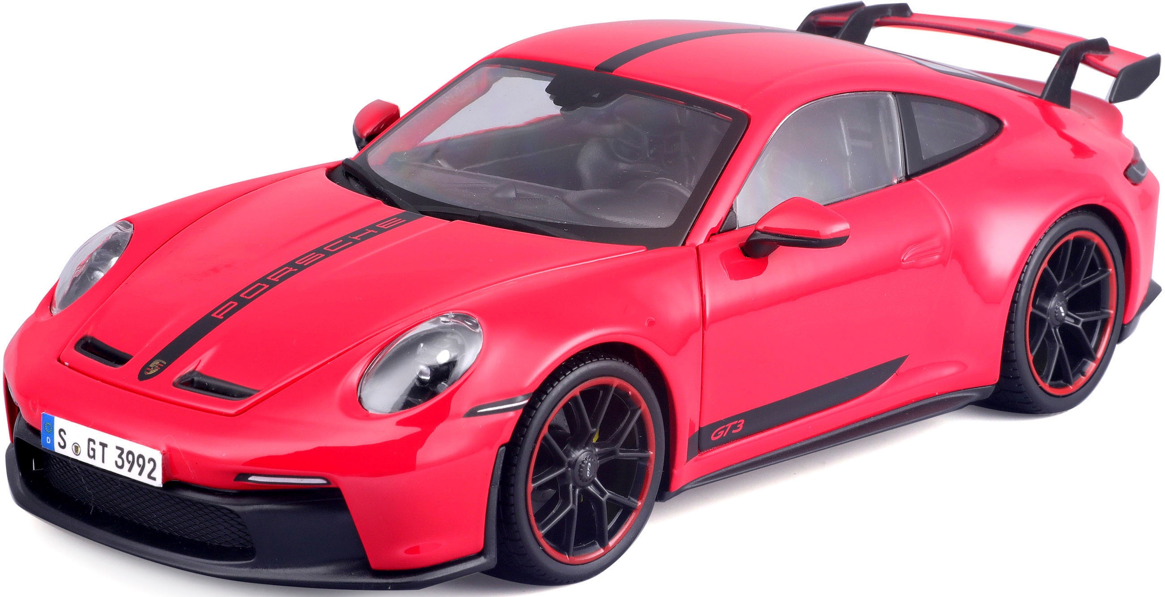 Sammlerauto »Porsche 911 GT3, ´23, rot mit Streifen«, 1:18