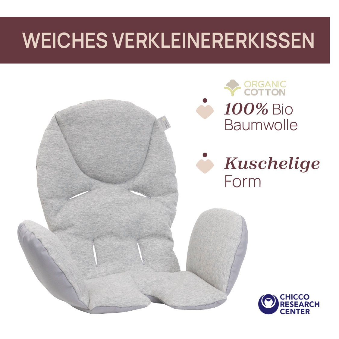 Chicco Hochstuhl »Polly Armonia Steel«, mit Essbrett