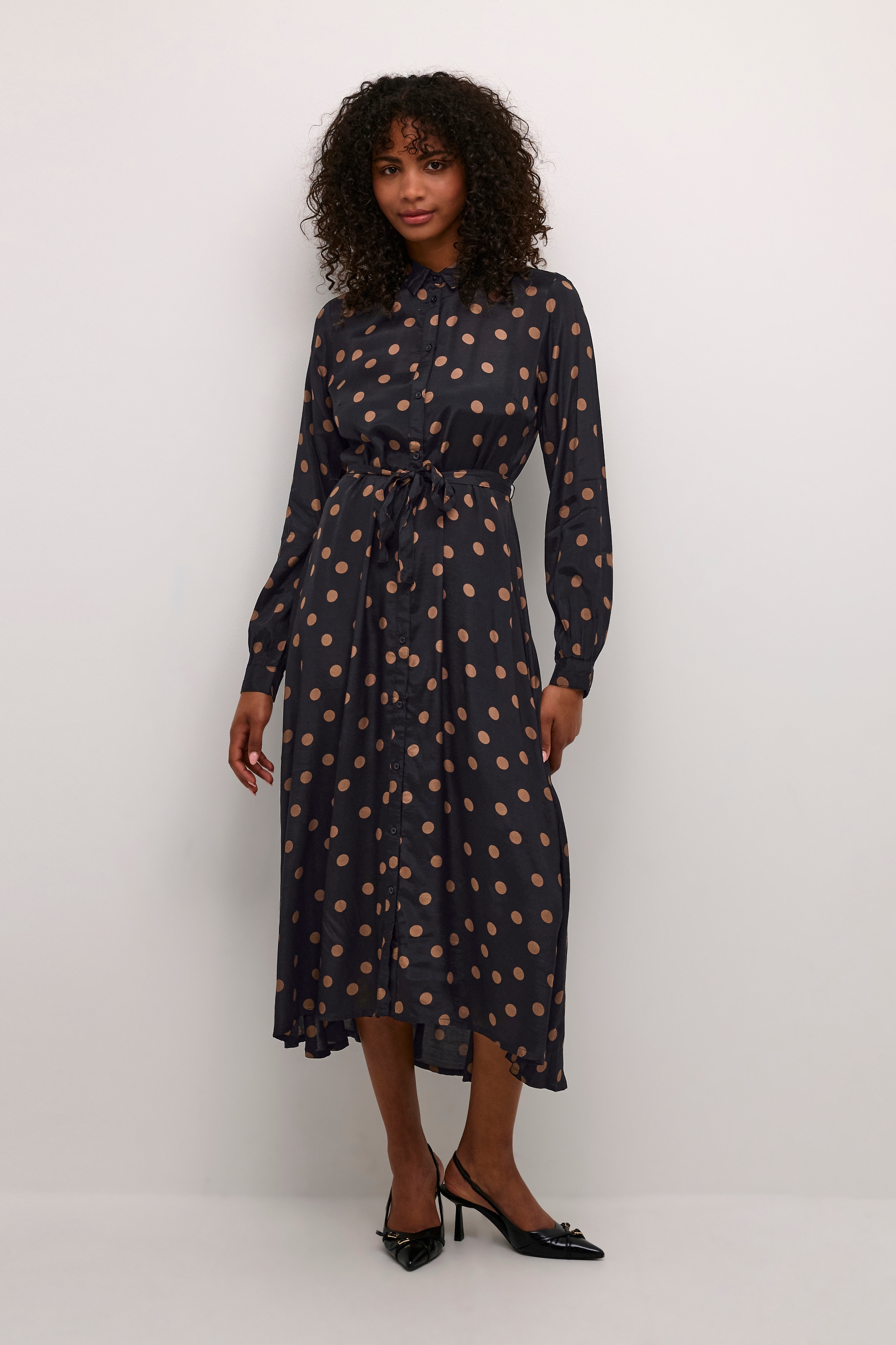 KAFFE Midikleid »Kleid KAoline«