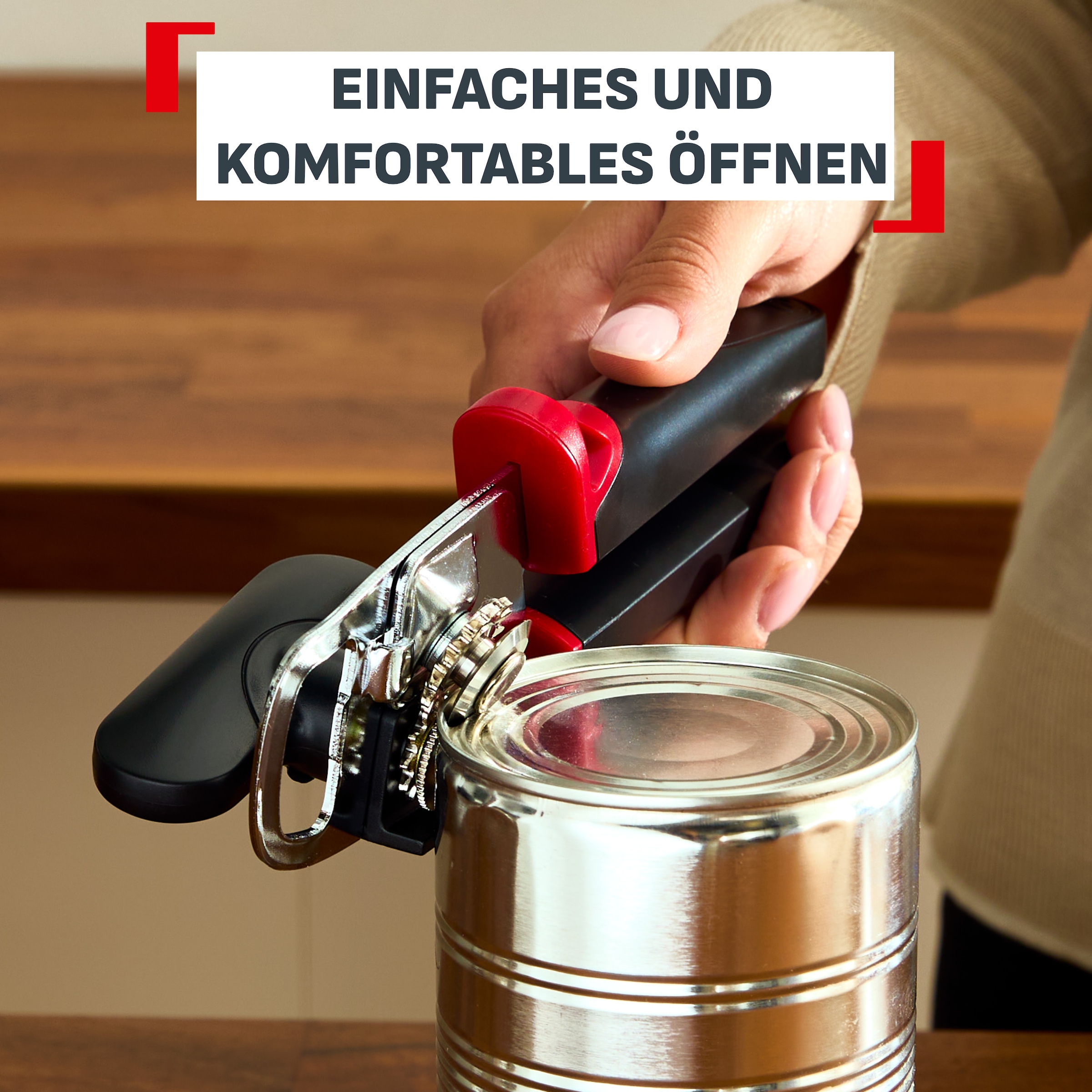 Tefal Dosenöffner »Ingenio+« hitzebeständig bis 230°C, spülmaschinenfest, verstärktes Nylon