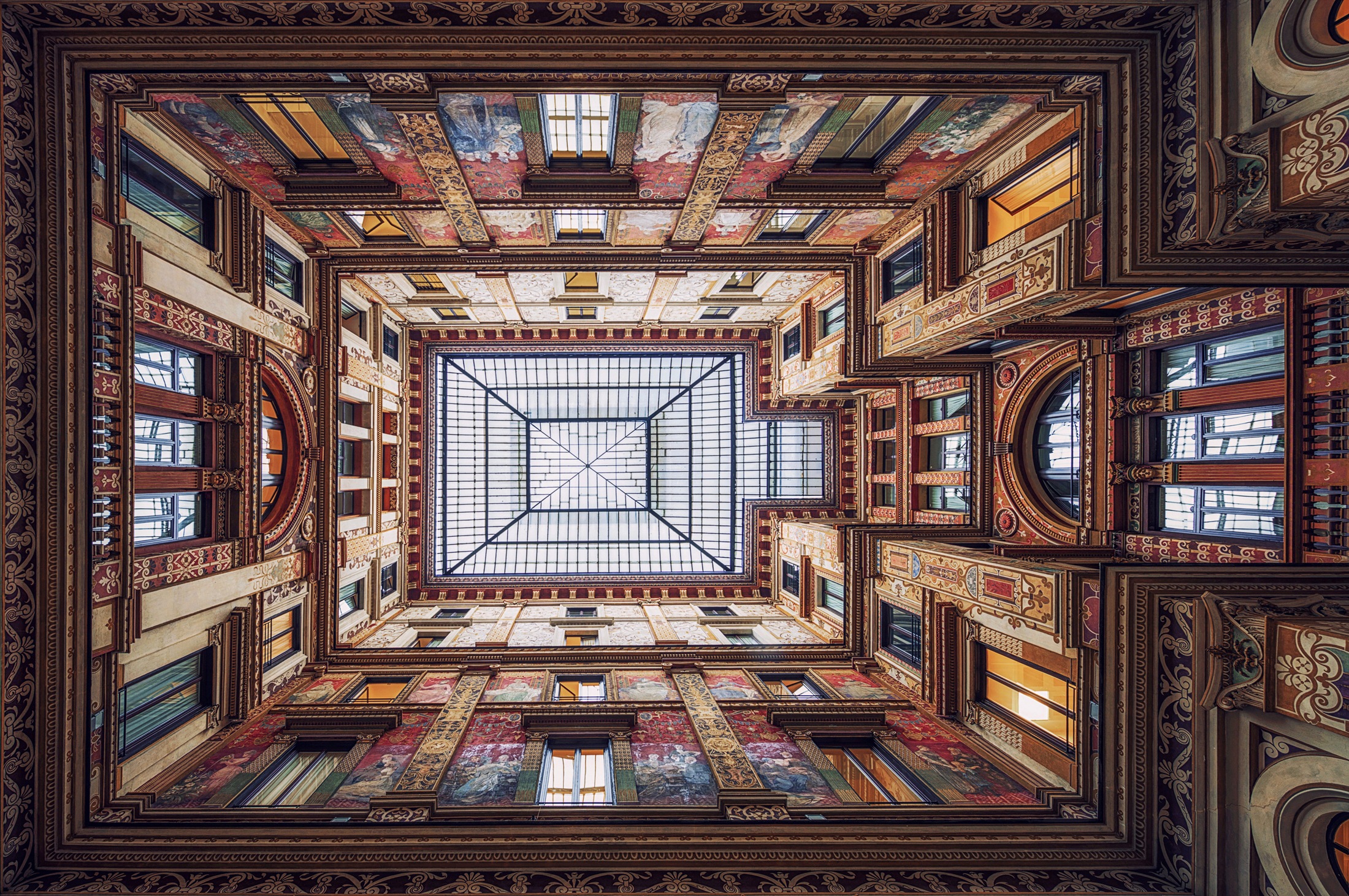 Fototapete »Photo-Art MASSIMO CUOMO, GALLERIA SCIARRA, ROM«