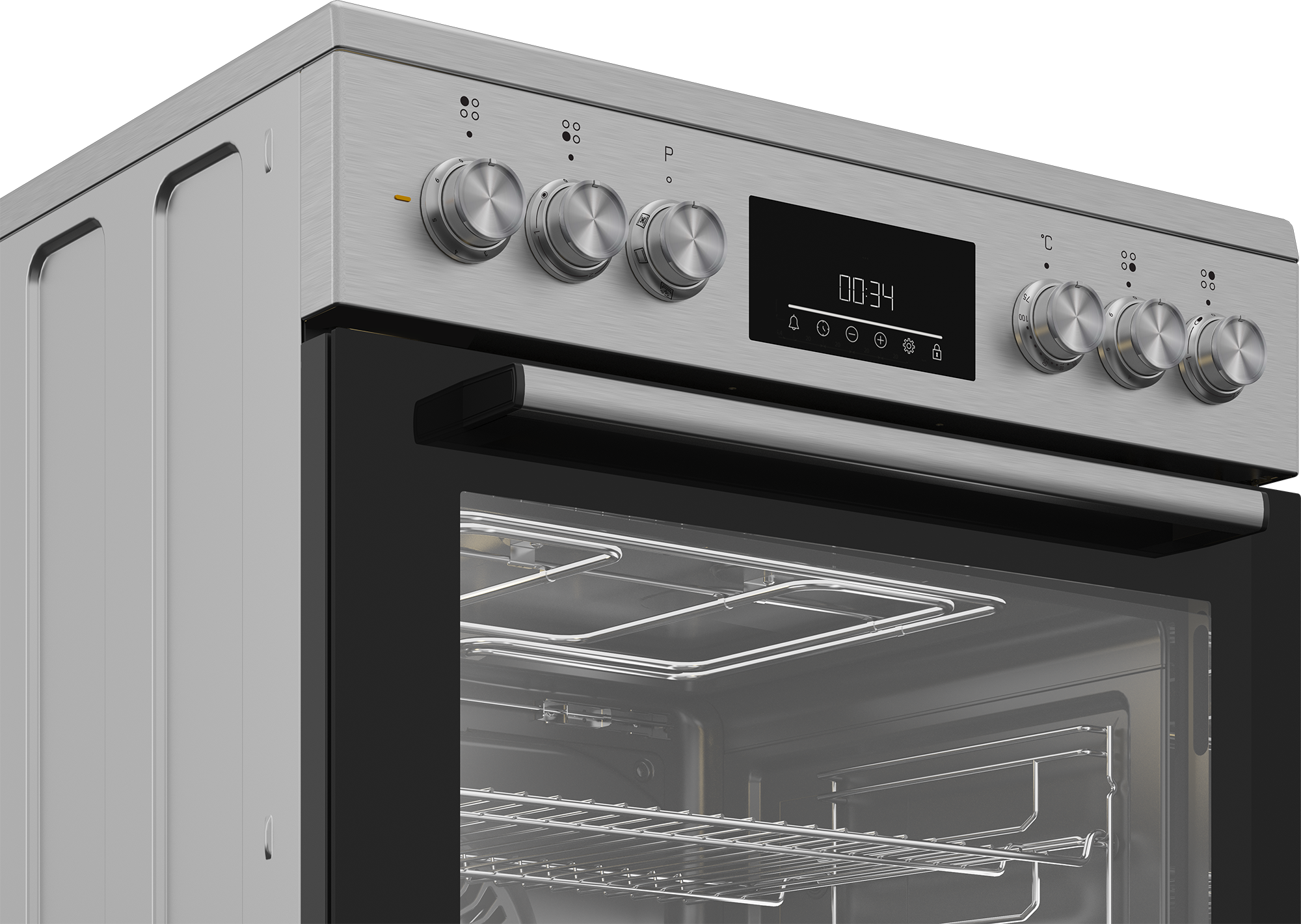 BEKO Elektro-Standherd »FBM67320WS« mit Teleskopauszug nachrüstbar