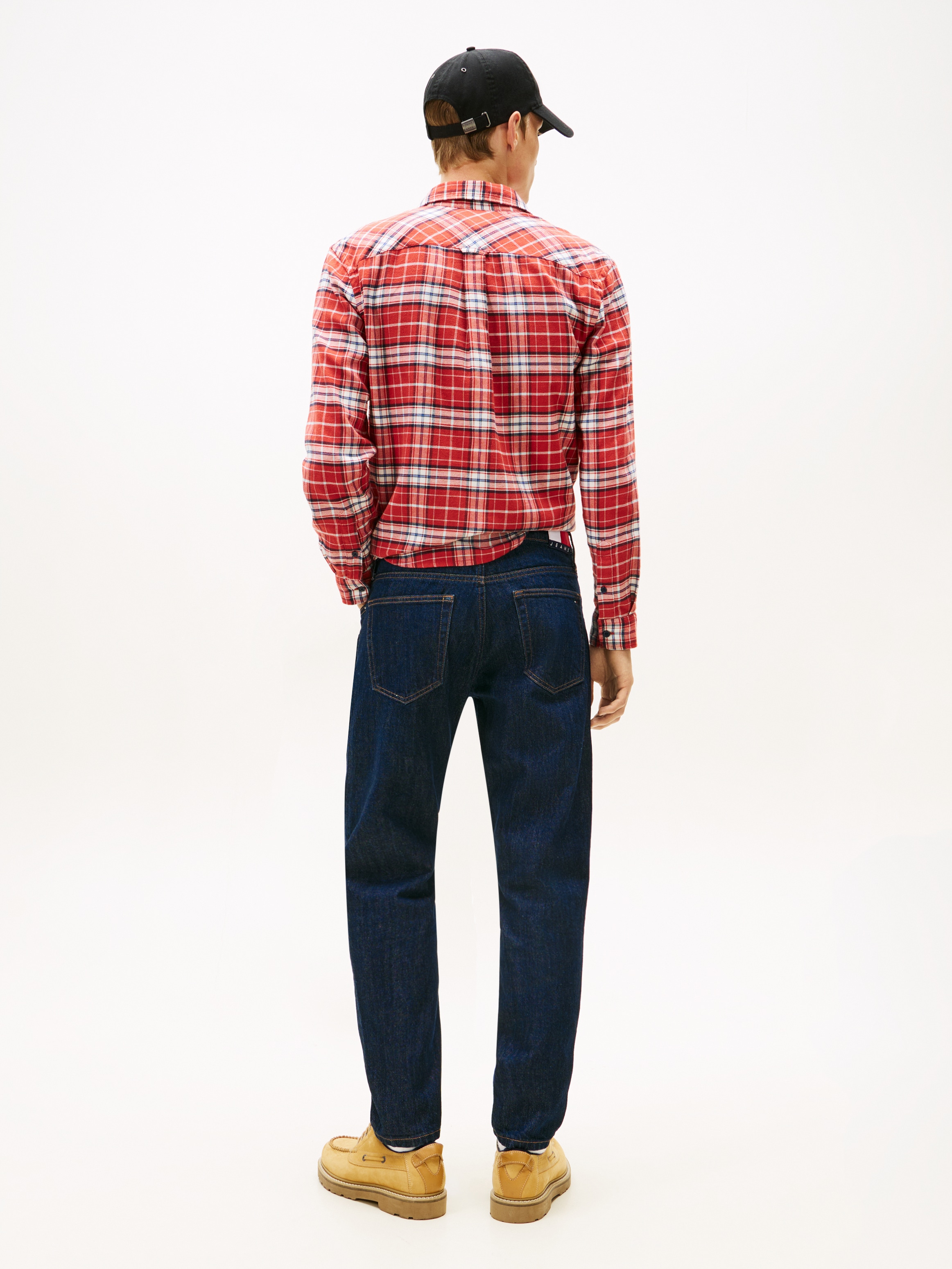 Tommy Jeans Slim-fit-Jeans »Austin Slim Tapered« zum Knöchel hin schmaler werdende Jeans mit mittlerer Leibhöhe