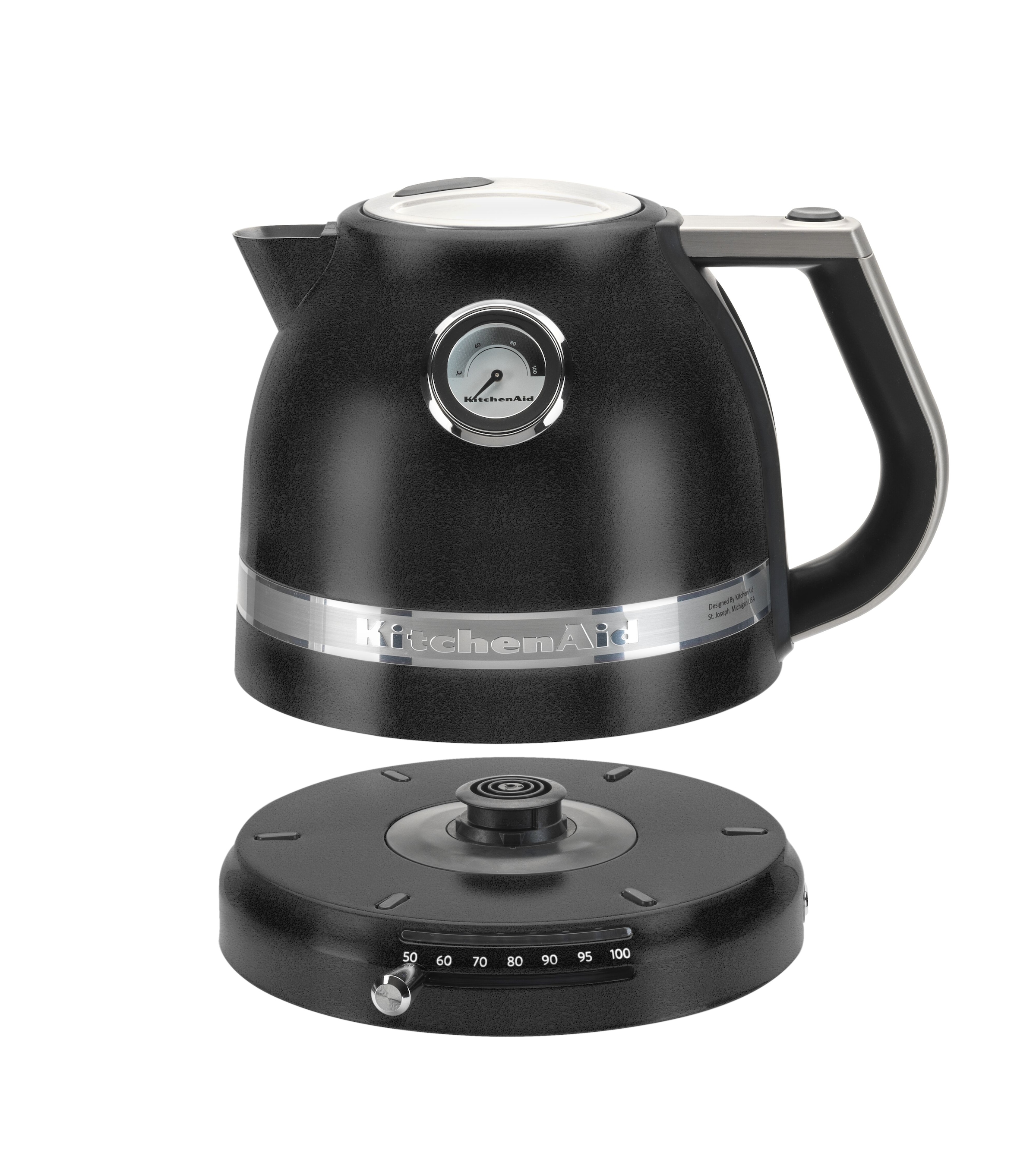 KitchenAid Wasserkocher »5KEK1522EBK Gusseisen Schwarz« 1,5 l 2400 W
