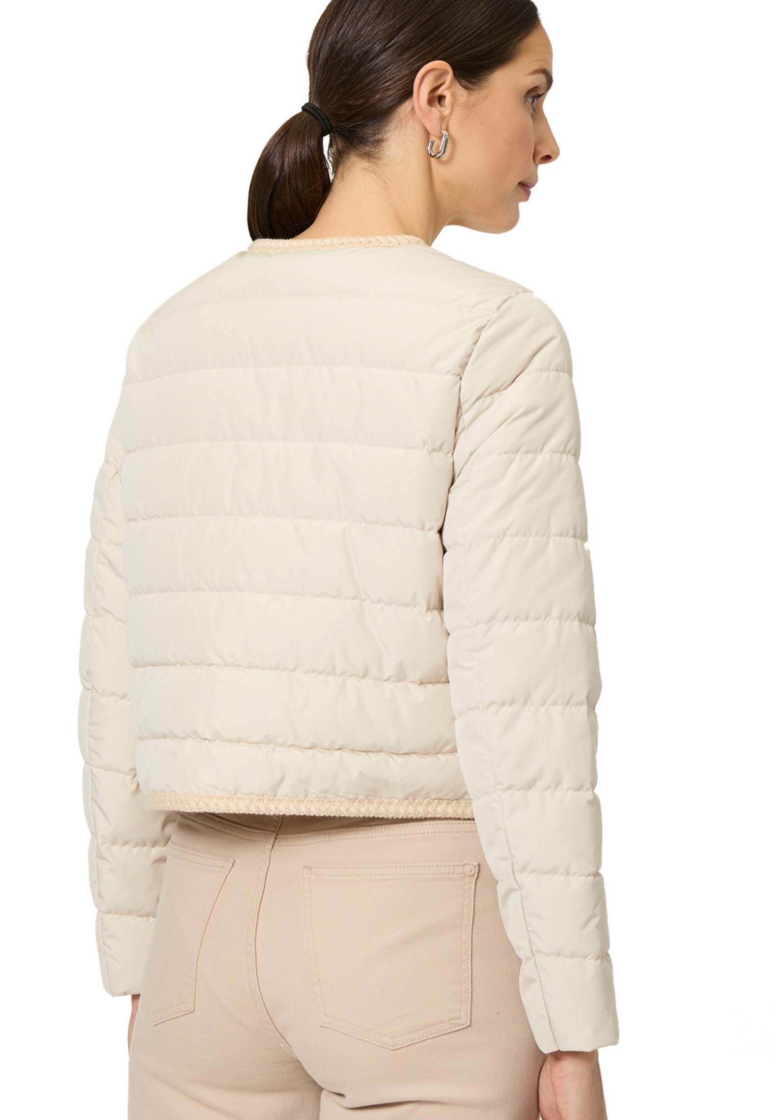 Zero Steppjacke »Steppjacke mit Knopfleiste«