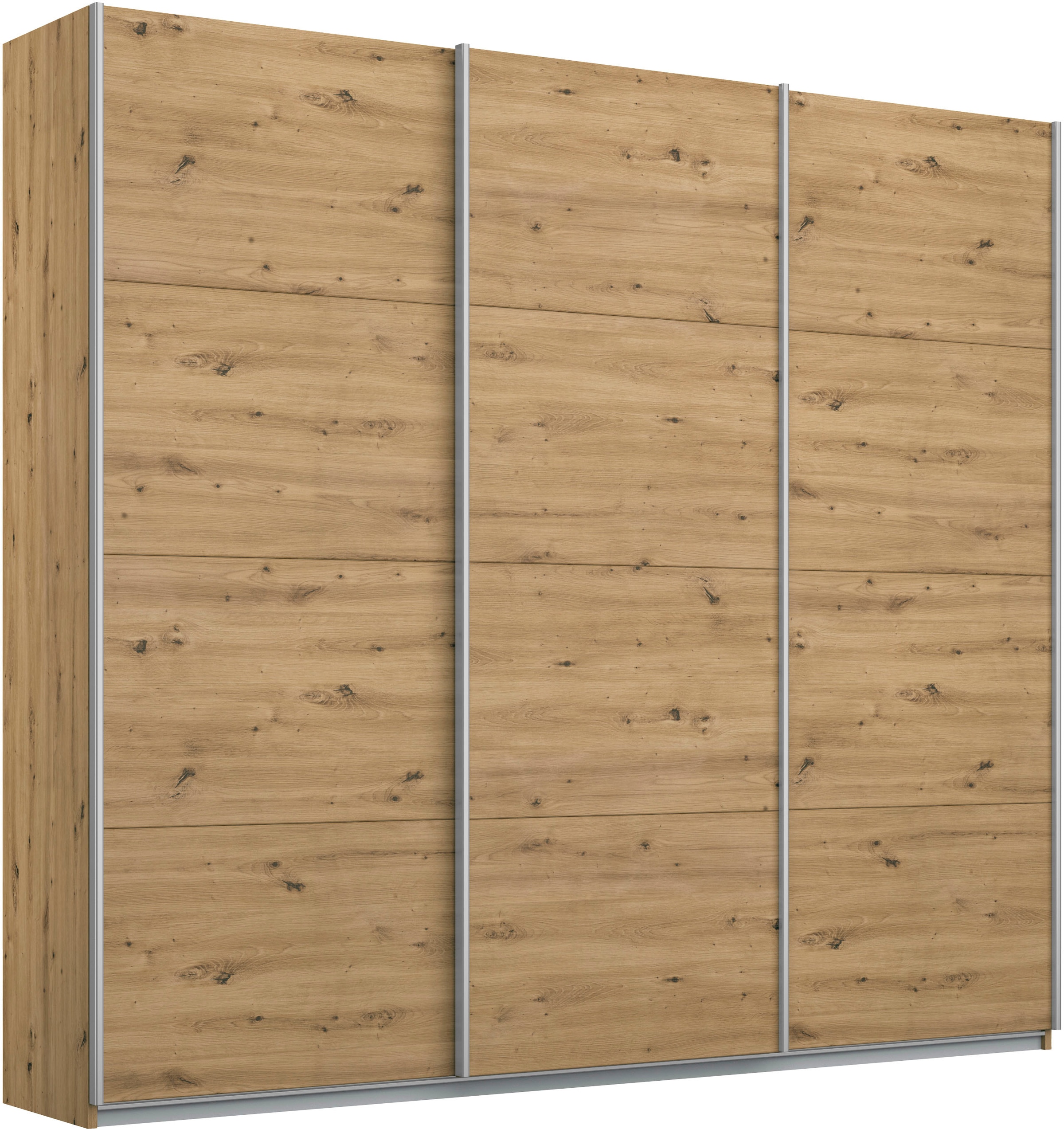 rauch Schwebetürenschrank »Kleiderschrank Schrank Garderobe KOLUNA mit Dekor-Front« 3 Ausstattungen BASIC/CLASSIC/PREMIUM (inkl. SOFT-CLOSE-FUNKTION),  Breiten 203/271/315/360 cm Höhen 210/229 cm MADE IN GERMANY