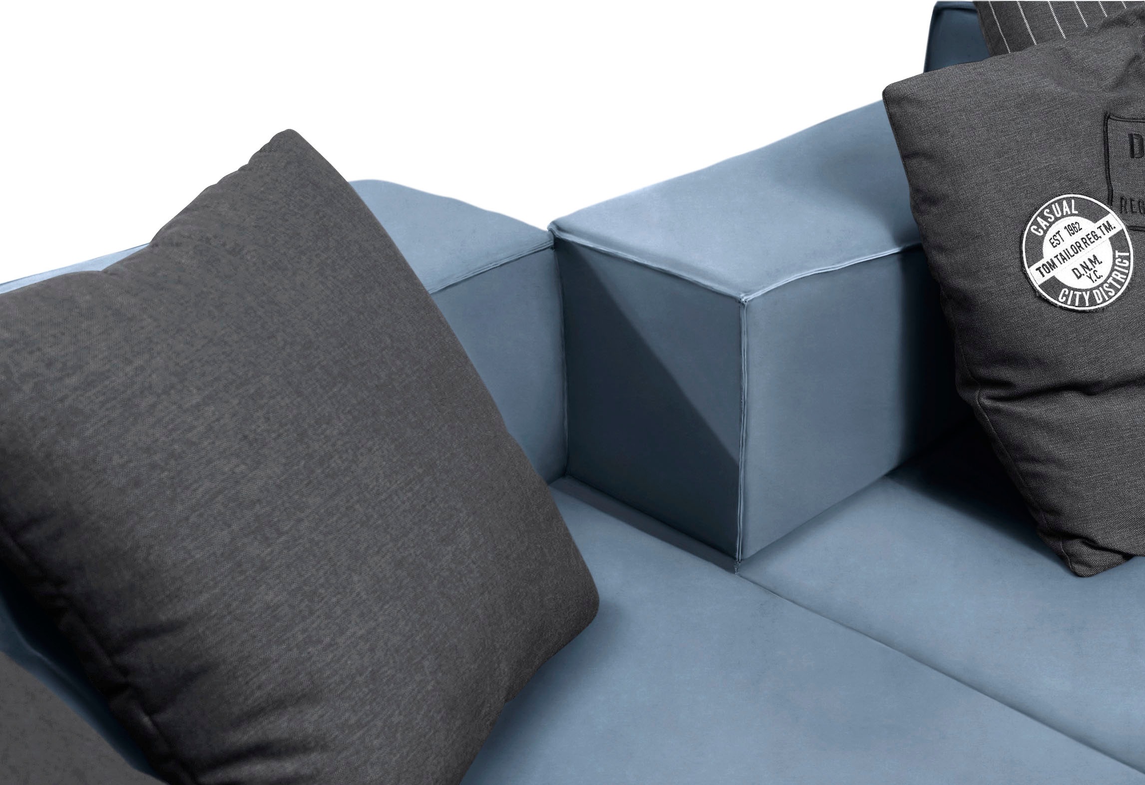 TOM TAILOR HOME Big-Sofa »BIG CUBE«, in 2 Breiten, wahlweise mit Sitztiefenverstellung, Tiefe 129 cm