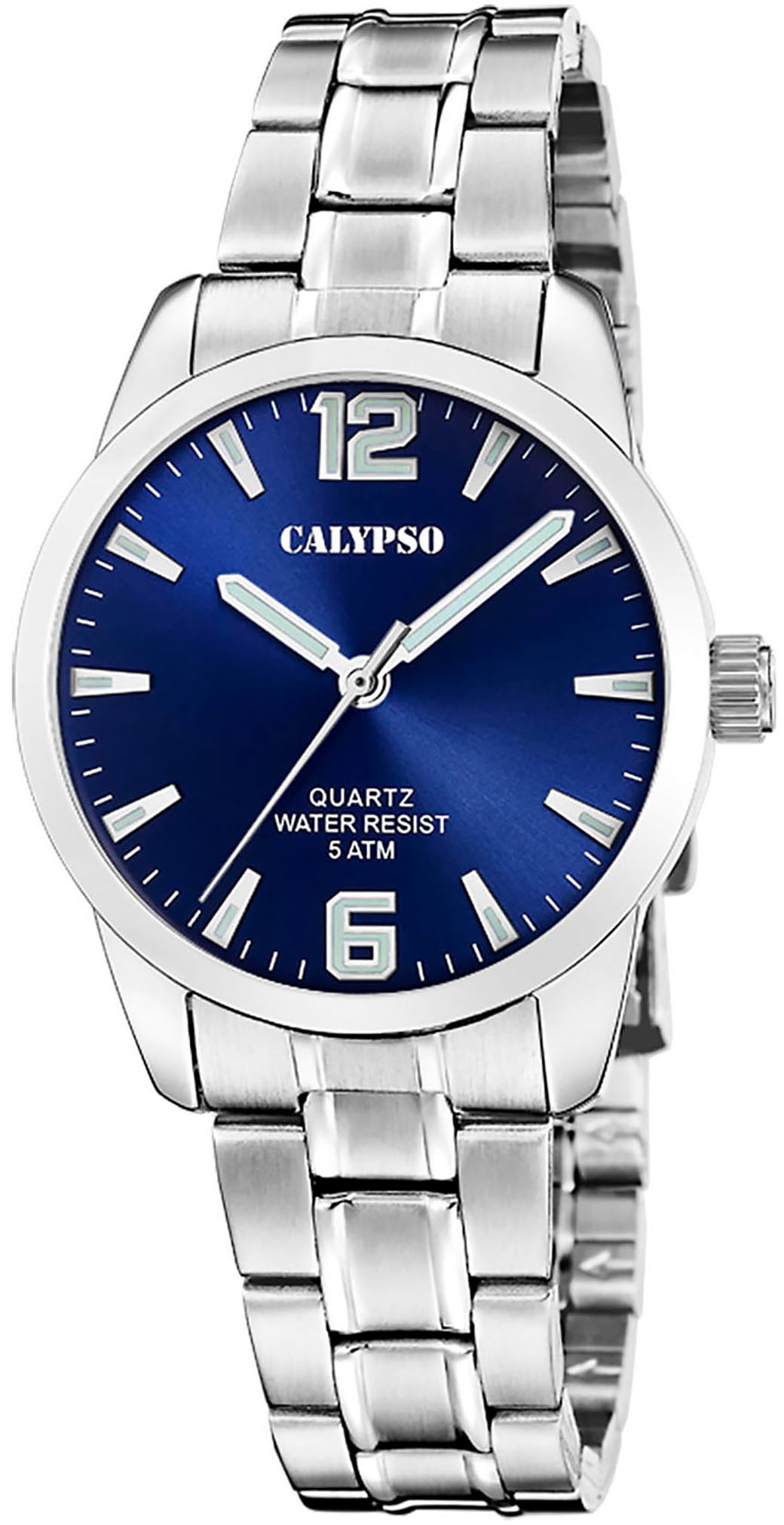 CALYPSO WATCHES Quarzuhr »Basic«, Armbanduhr, Damenuhr, Edelstahlarmband, analog