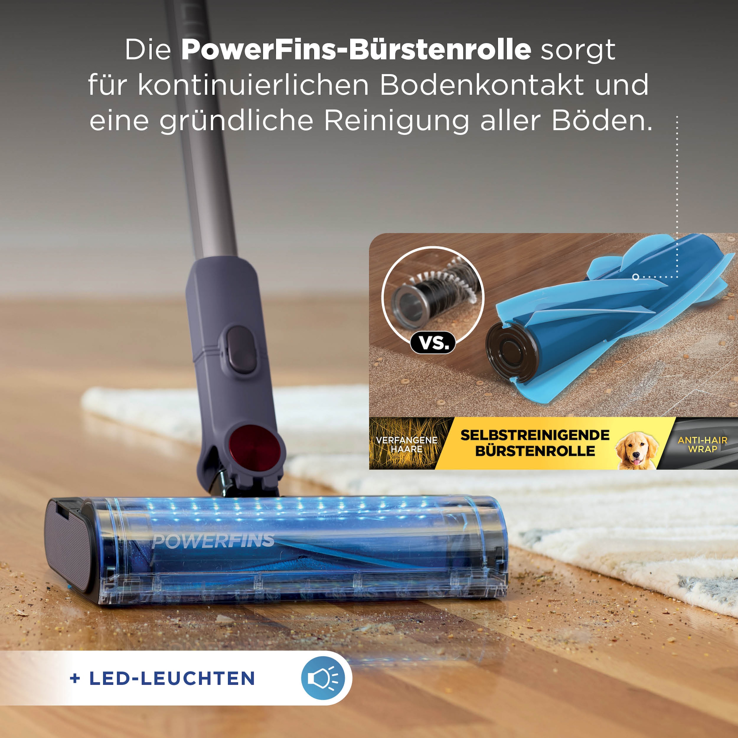 Shark Akku-Hand-und Stielstaubsauger »Shark PowerLite Clean & Empty, Akku-Staubsauger für Tierhaare«