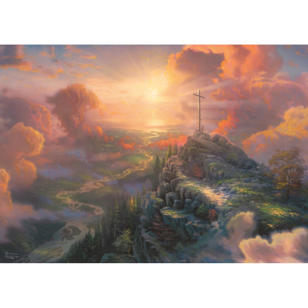 Schmidt Spiele Puzzle »Spirit, Das Kreuz«, Thomas Kinkade; Made in Europe