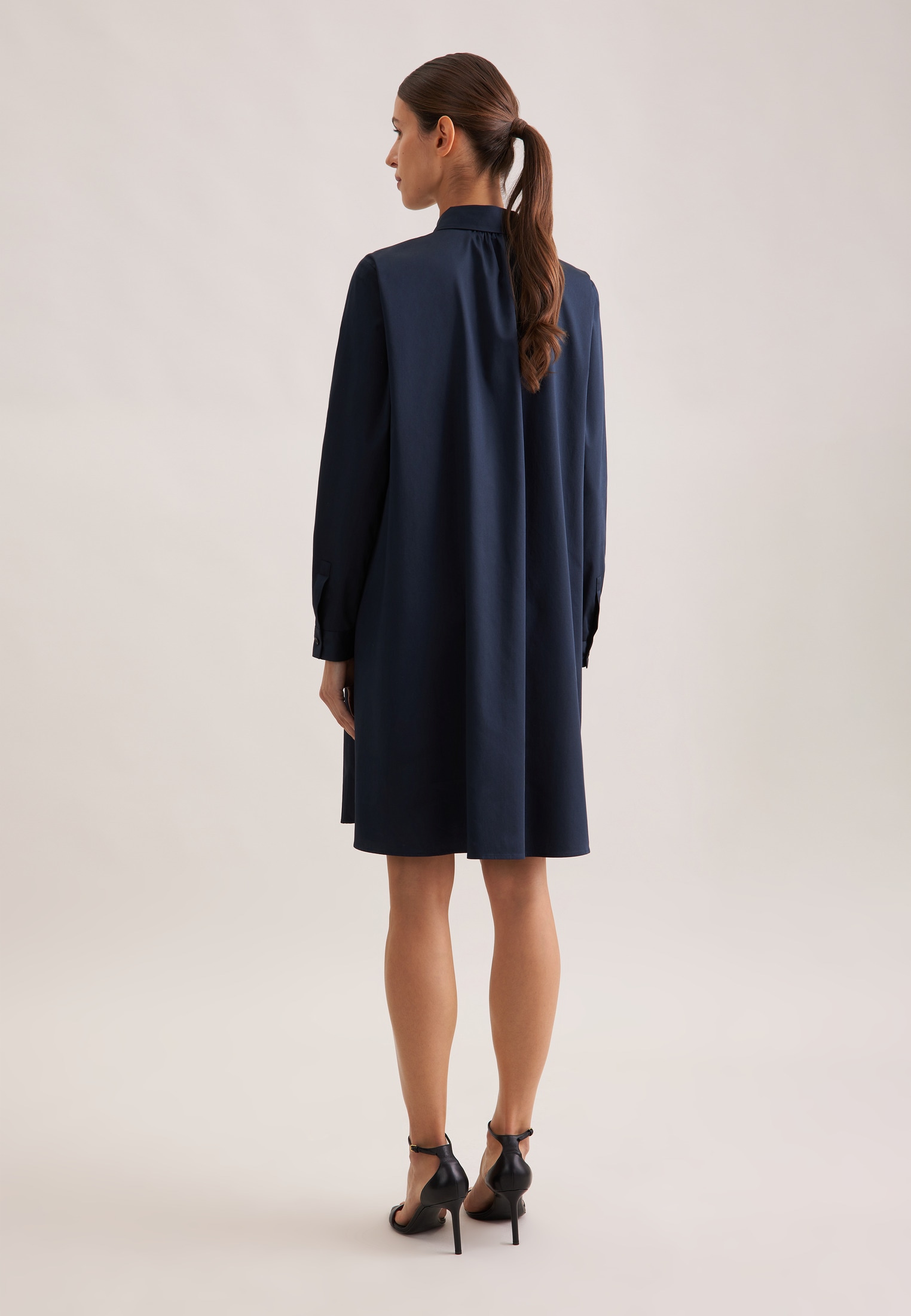 seidensticker Sommerkleid »Schwarze Rose« 1/1 Kragen Uni