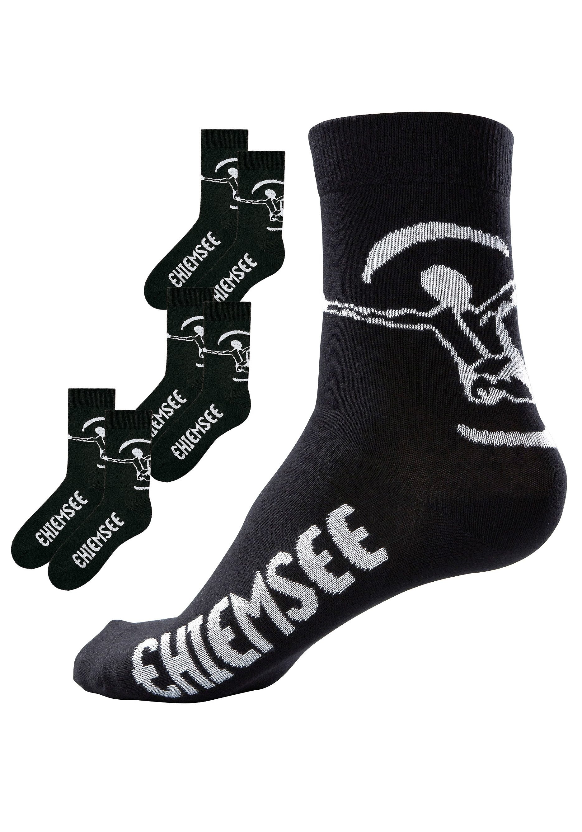 Chiemsee Freizeitsocken, (Set, 6 Paar), in pflegeleichter Markenqualität