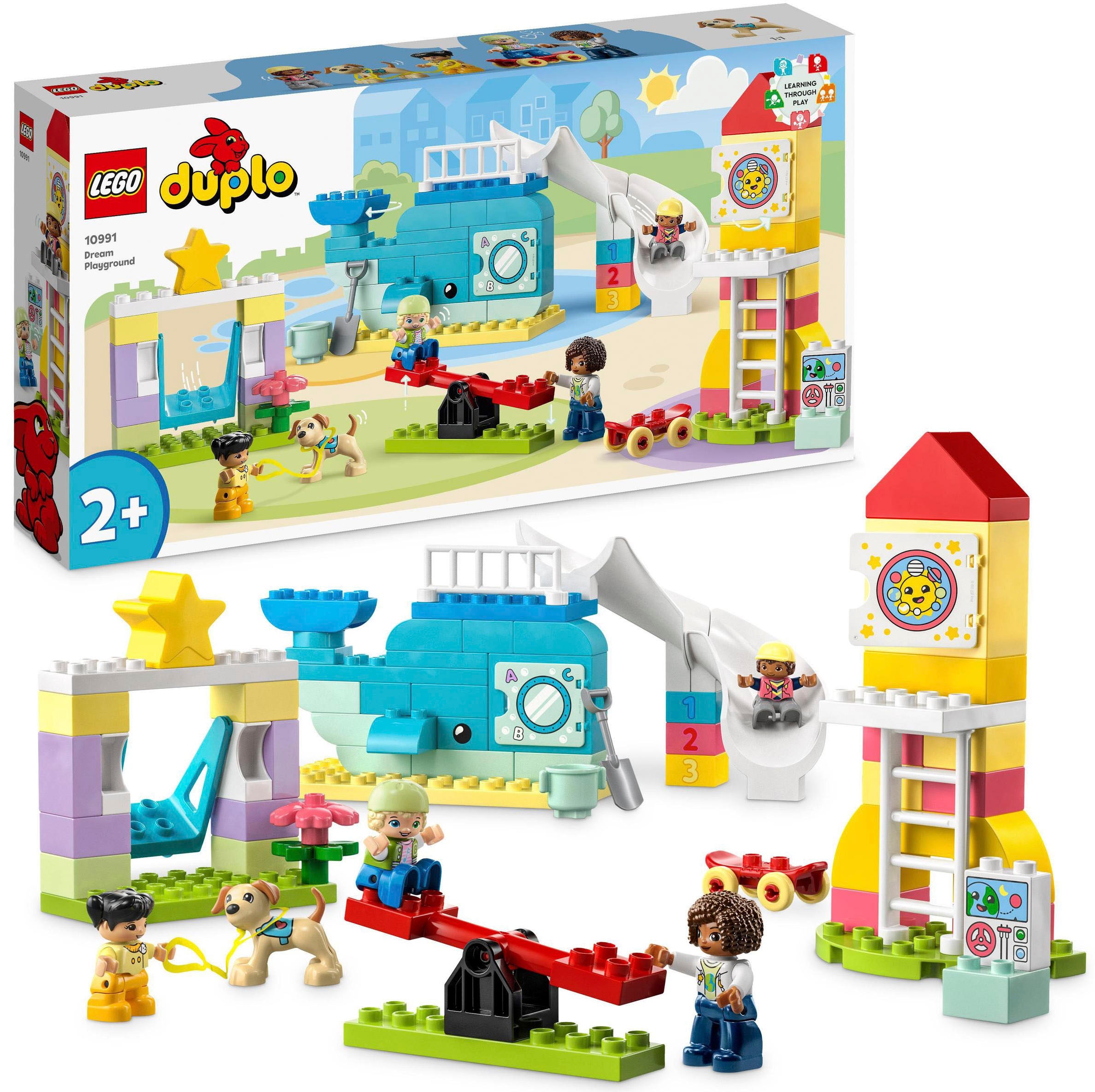 Konstruktionsspielsteine »Traumspielplatz (10991), LEGO® DUPLO«, (75 St.), Made in Europe