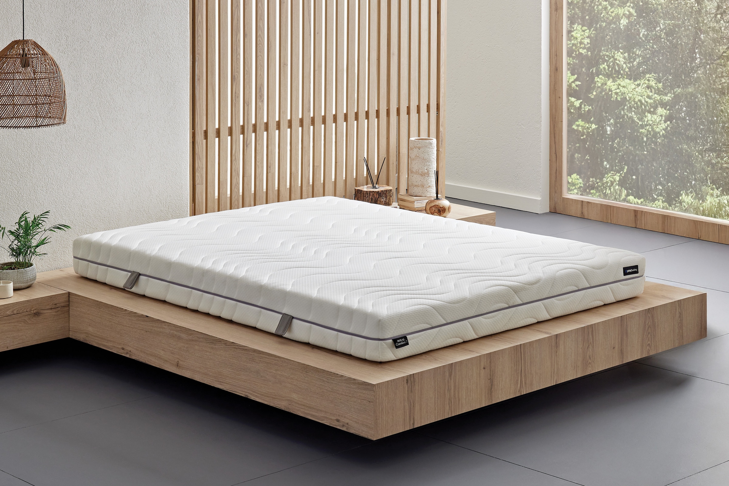 Yatas Bedding Komfortschaummatratze »Royal Comfort 7 Slim, Matratze 90x200, 140x200 cm & weitere Größen«, 18 cm hoch, Raumgewicht: 28 kg/m³, (1 St., 1-tlg.), 7-Zonen, H3, wendbar ergonomisch, atmungsaktiv