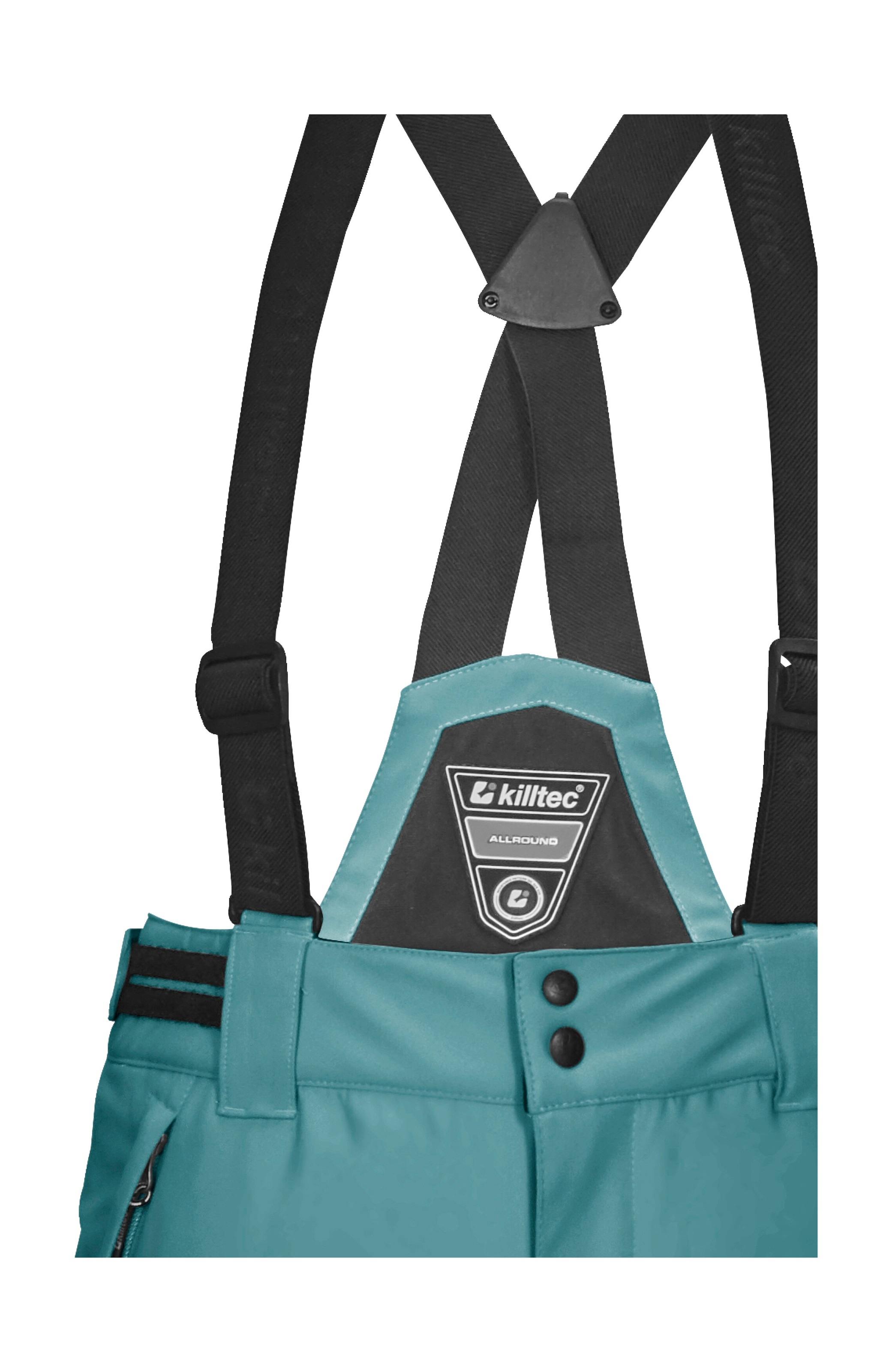 Killtec Skihose »KSW 77 GRLS SKI PNTS«, wasserdicht, atmungsaktiv, abnehmbarer Latz, verst. Seitenriegel