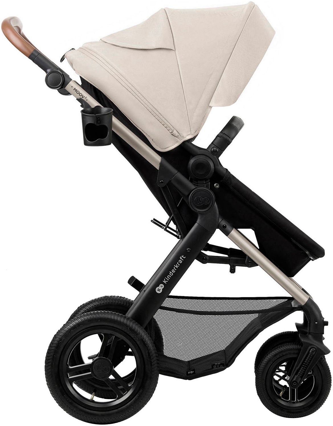 Kinderkraft Kombi-Kinderwagen »MOOV 2 Air 3IN1«, 27 kg, mit Luftreifen