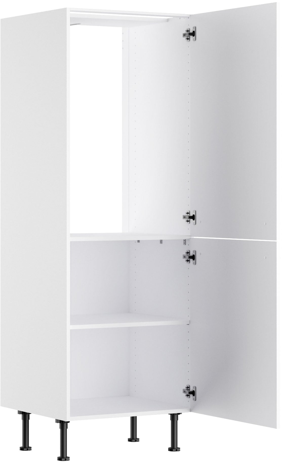 KOCHSTATION Kühlumbauschrank »KS-Bern2«, Breite 60 cm, Höhe 176,6 cm, 2 Türen (Höhe 89,2/70 cm), 1 Einlegeboden