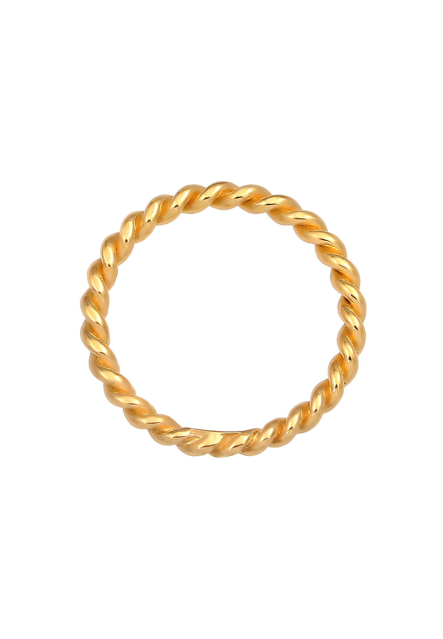 Nenalina Silberring »Ring Gedreht Kordel Spirale Basic Schlicht 925 Silber«